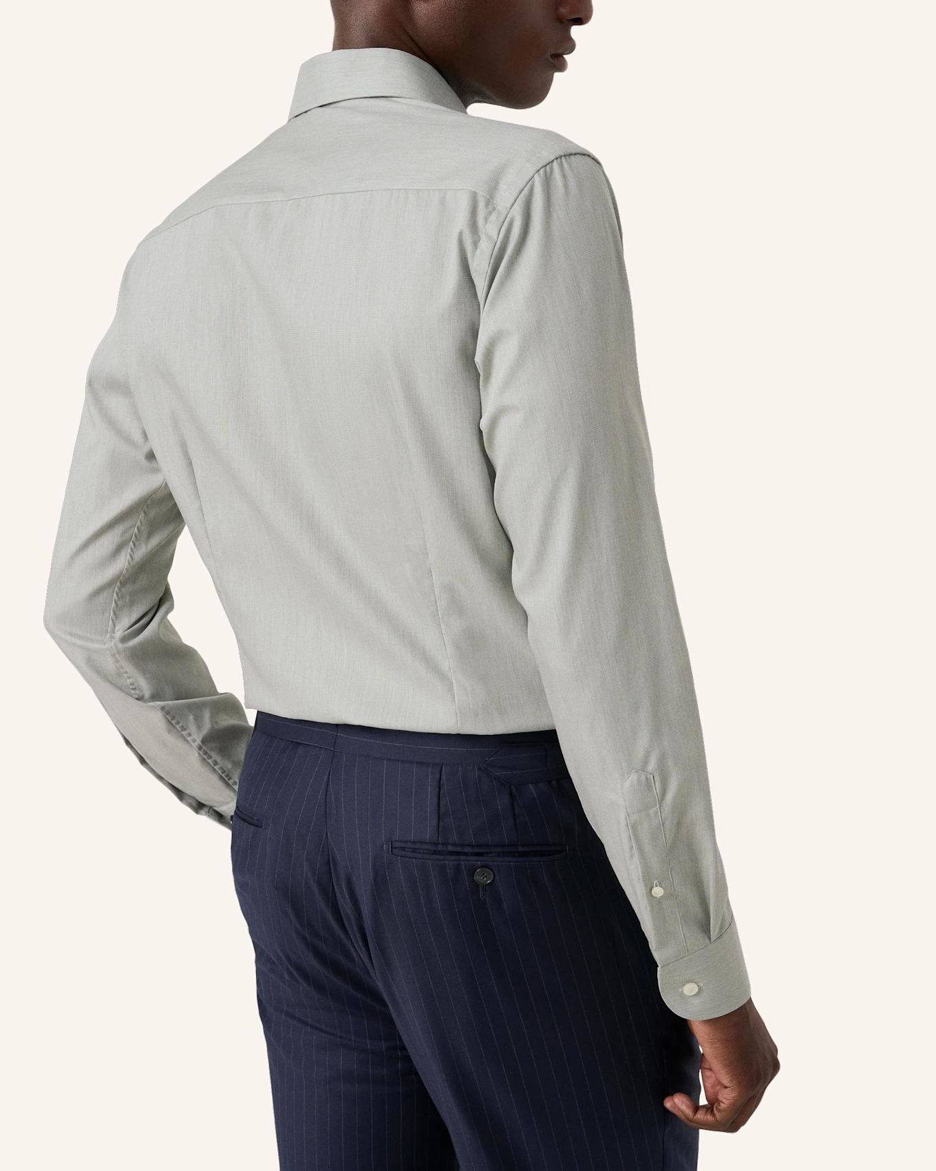 ETON Fine Twill-Hemd Slim Fit: GRÜN