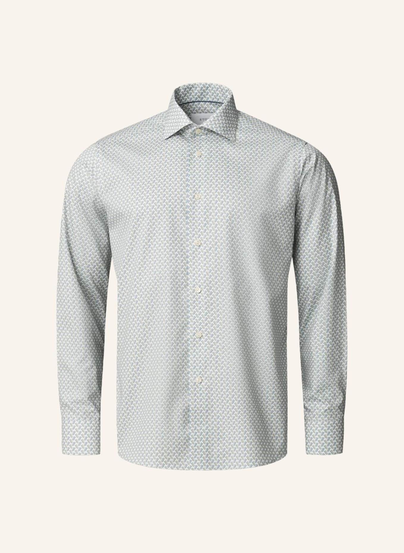 ETON Motiv Signature Twill-Hemd Contemporary Fit: BLAU