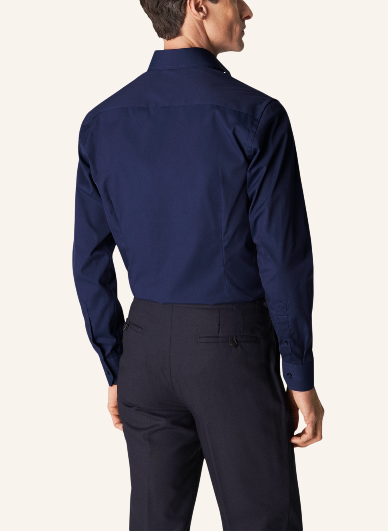 ETON Popelinhemd Slim Fit, Farbe: DUNKELBLAU (Bild 2)