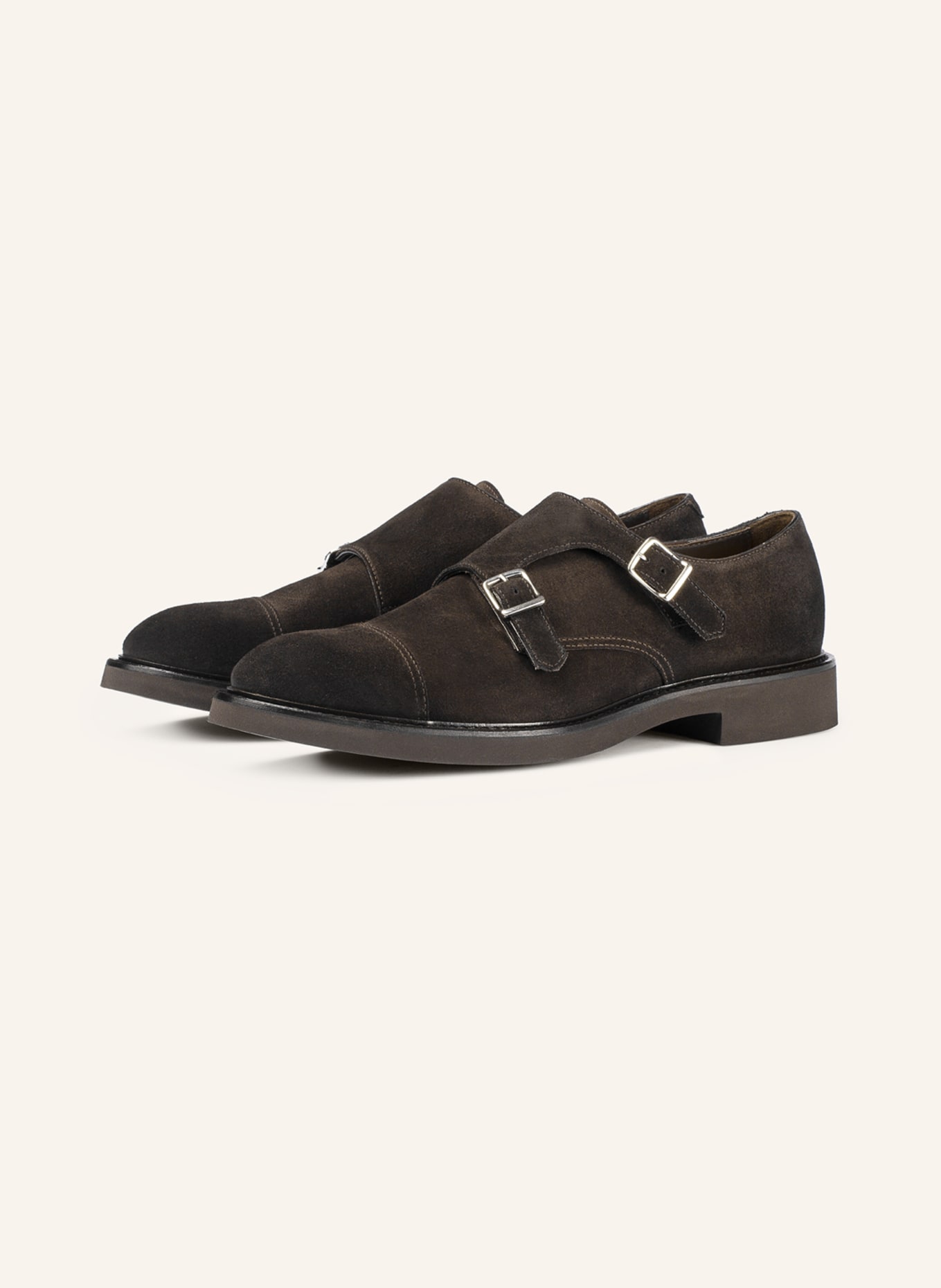 DOUCAL'S Monkstraps VERON, Farbe: BRAUN (Bild 1)