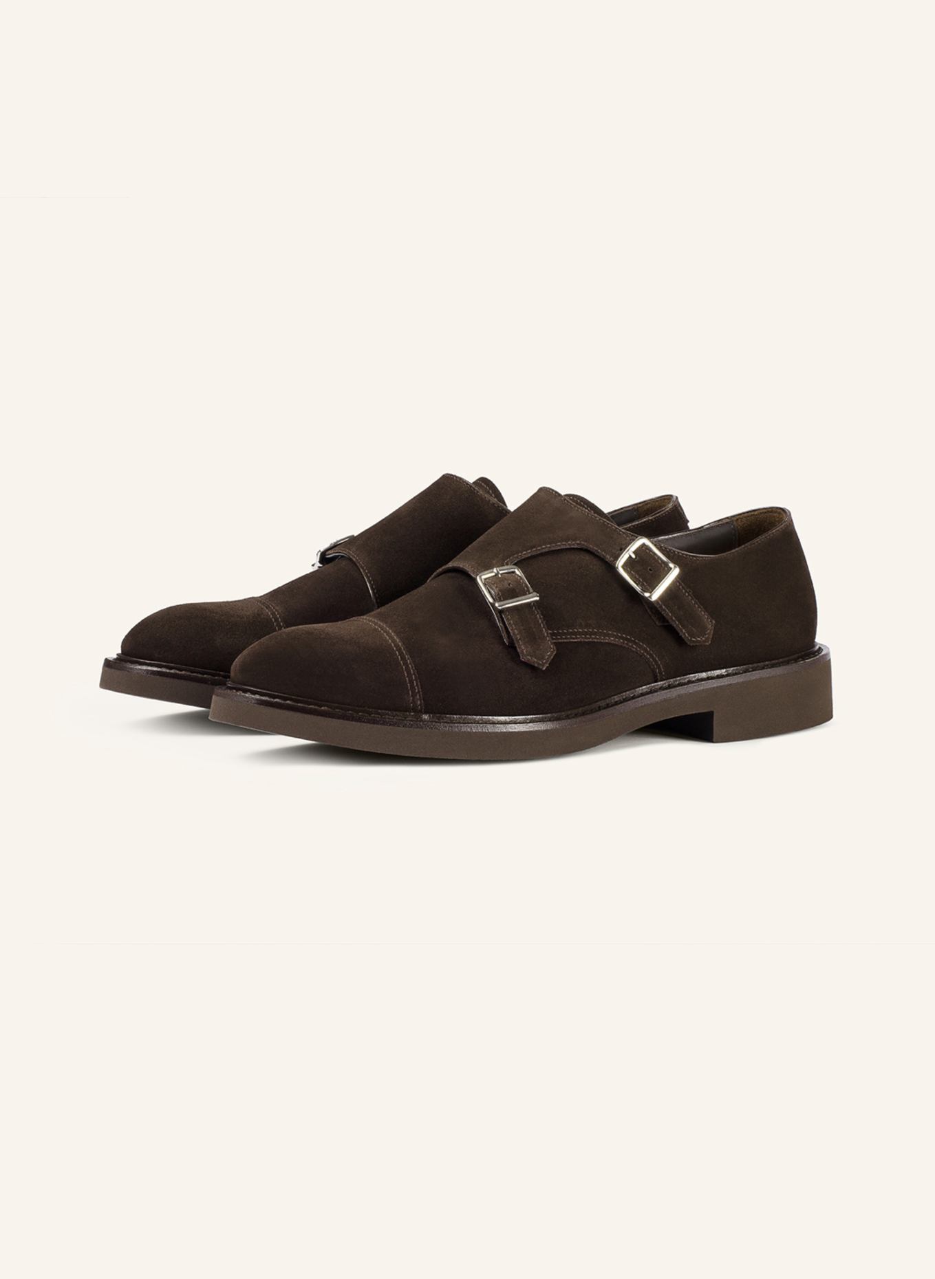 DOUCAL'S Monkstraps VERON: BRAUN