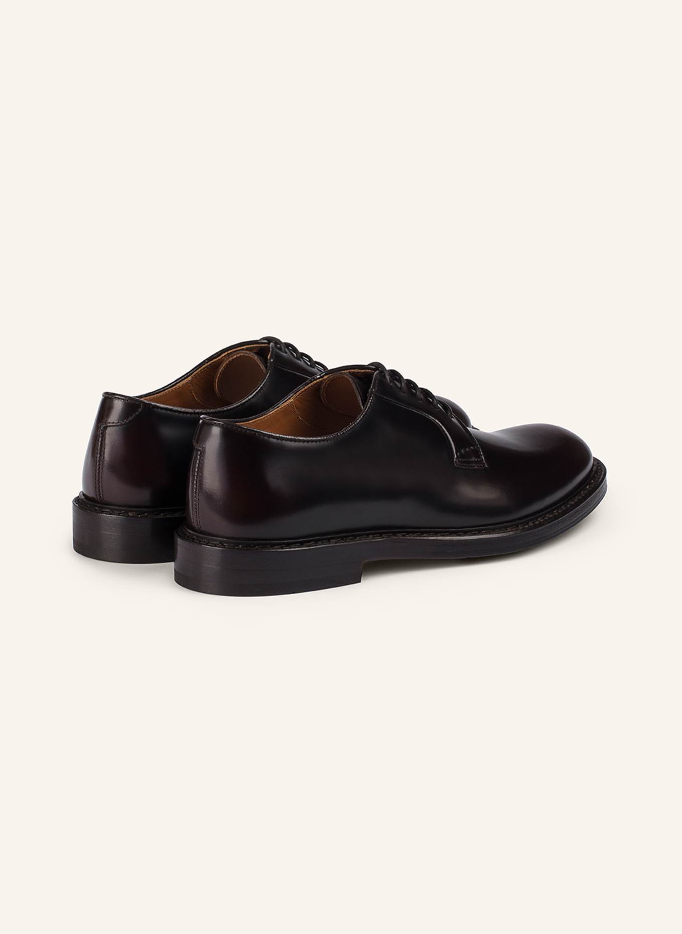 DOUCAL'S Schnürschuhe SIENA: BRAUN