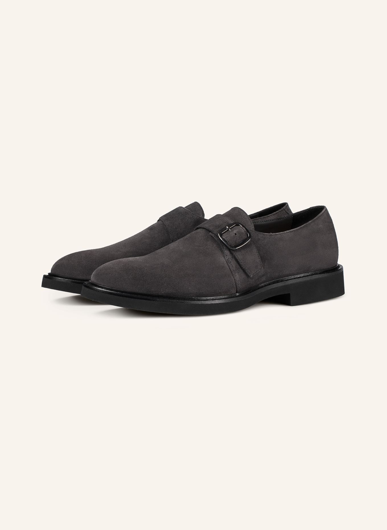 DOUCAL'S Monkstraps GENOV: GRAU