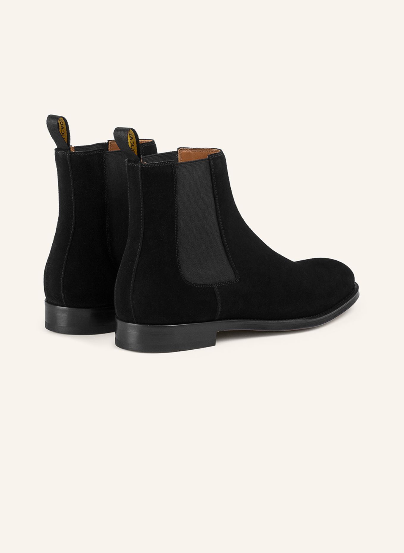 DOUCAL'S Stiefeletten ORVIETO: SCHWARZ / GRÜN