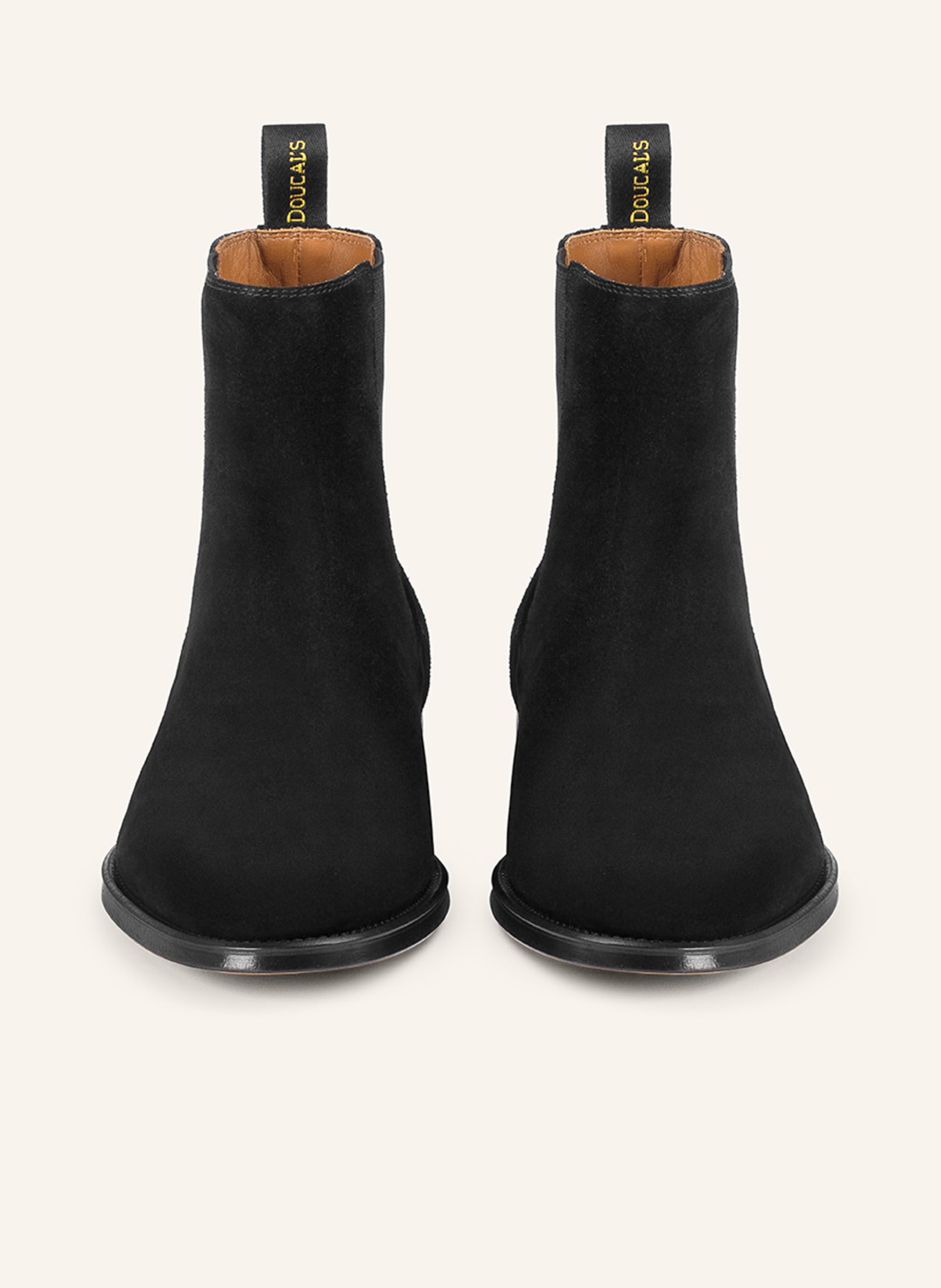 DOUCAL'S Stiefeletten ORVIETO: SCHWARZ / GRÜN