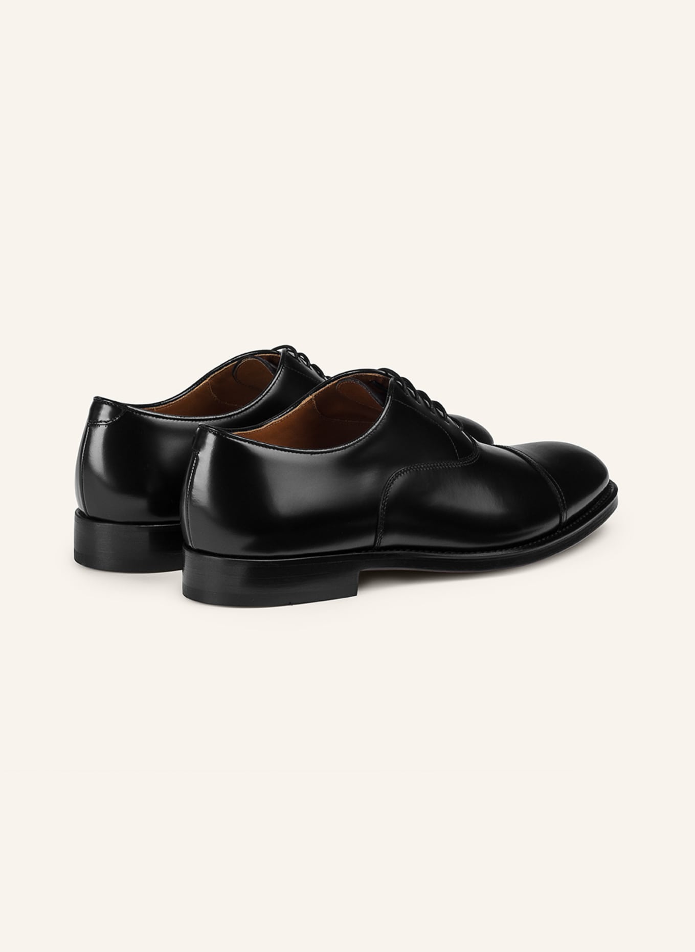 DOUCAL'S Schnürschuhe ORVIETO: SCHWARZ