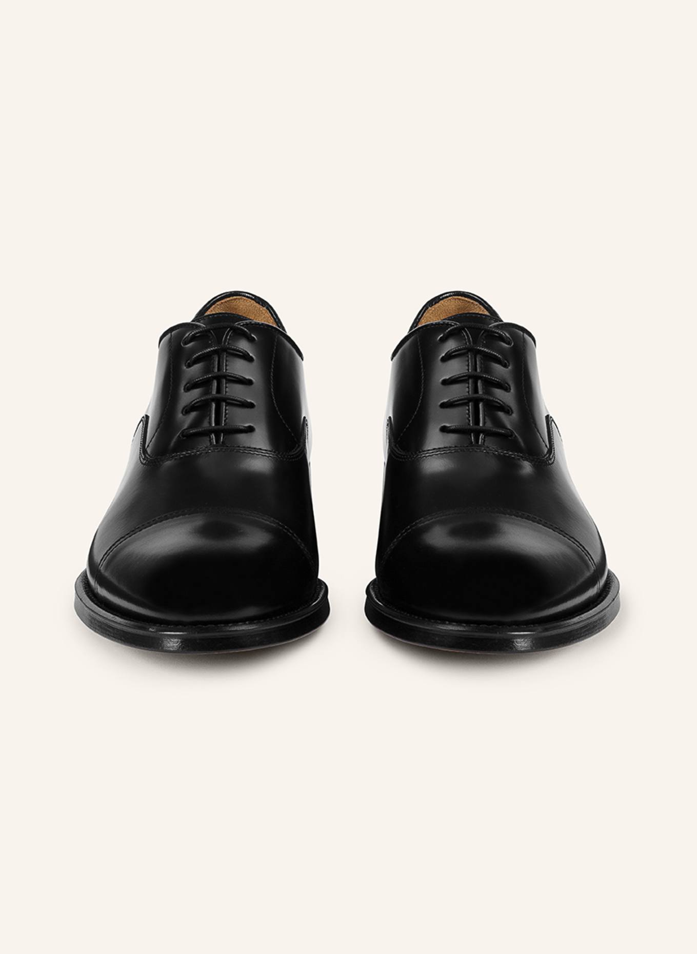 DOUCAL'S Schnürschuhe ORVIETO: SCHWARZ
