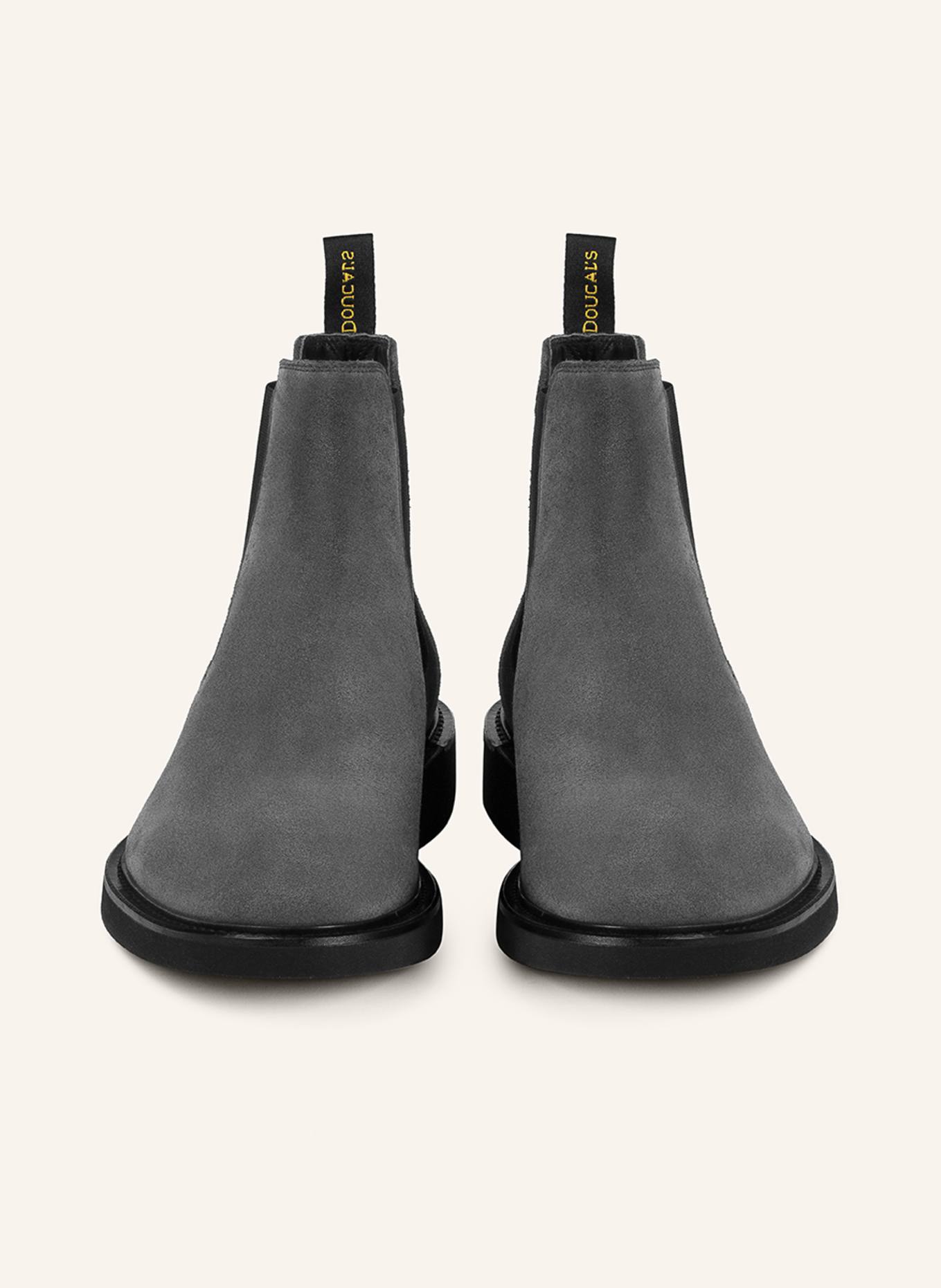 DOUCAL'S Stiefeletten GENOV: DUNKELGRAU / GRAU