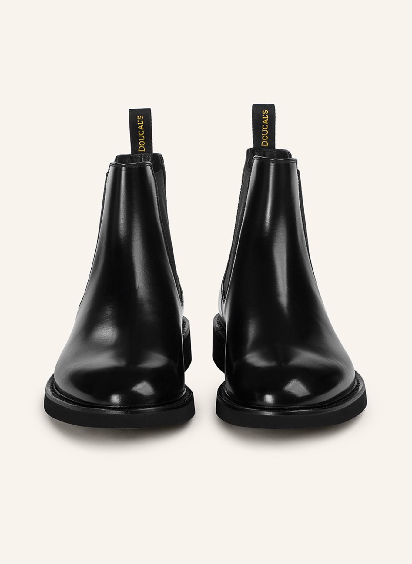 DOUCAL'S Stiefeletten GENOV: SCHWARZ / GRÜN