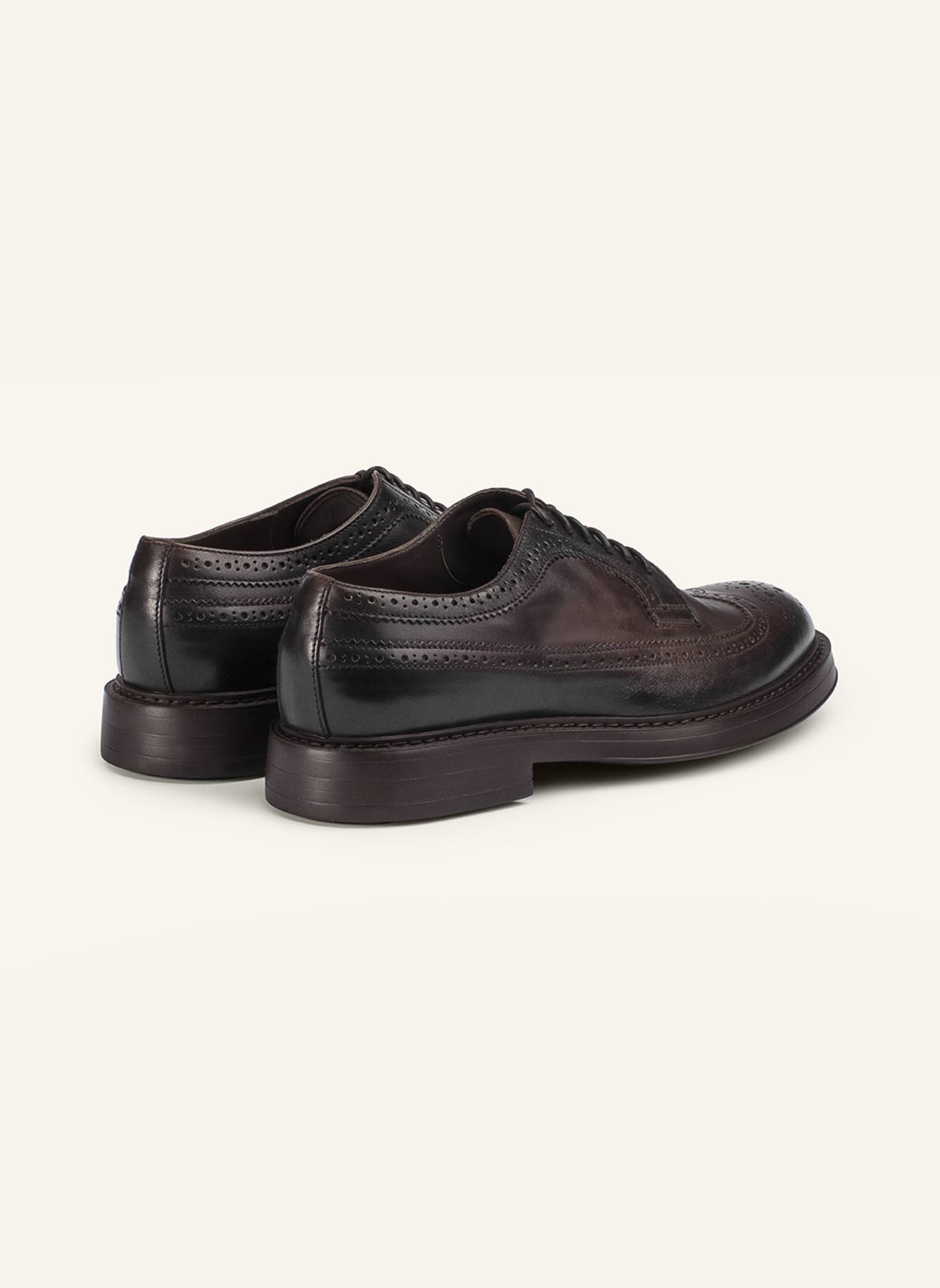 DOUCAL'S Schnürschuhe BRUGE XL: BRAUN