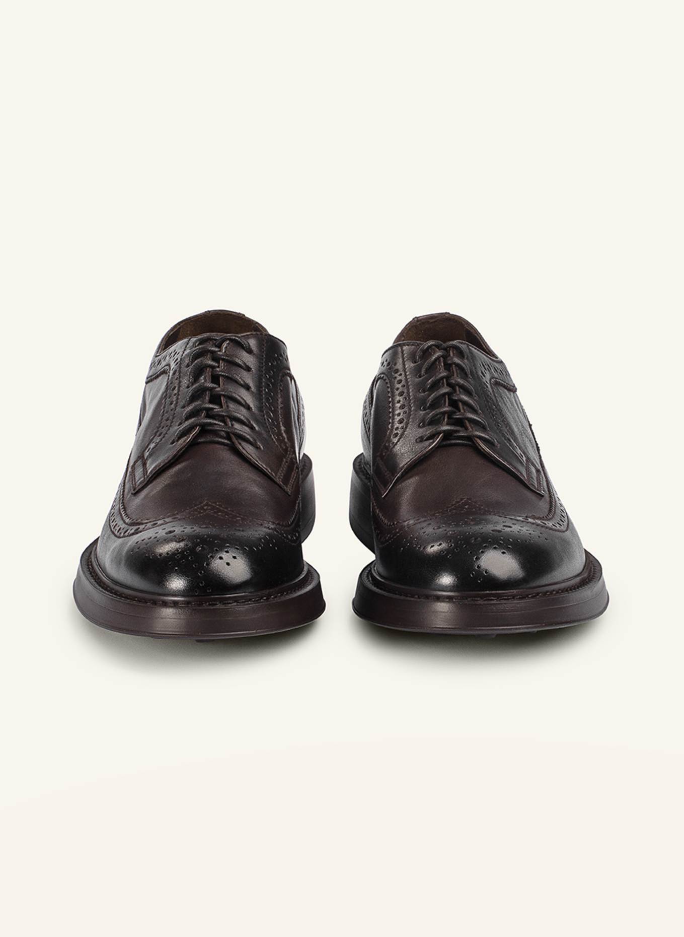 DOUCAL'S Schnürschuhe BRUGE XL: BRAUN