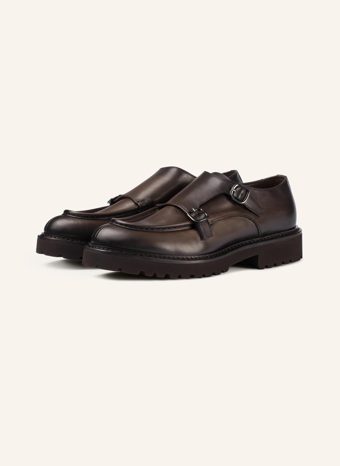 DOUCAL'S Monkstraps PHILA: BRAUN
