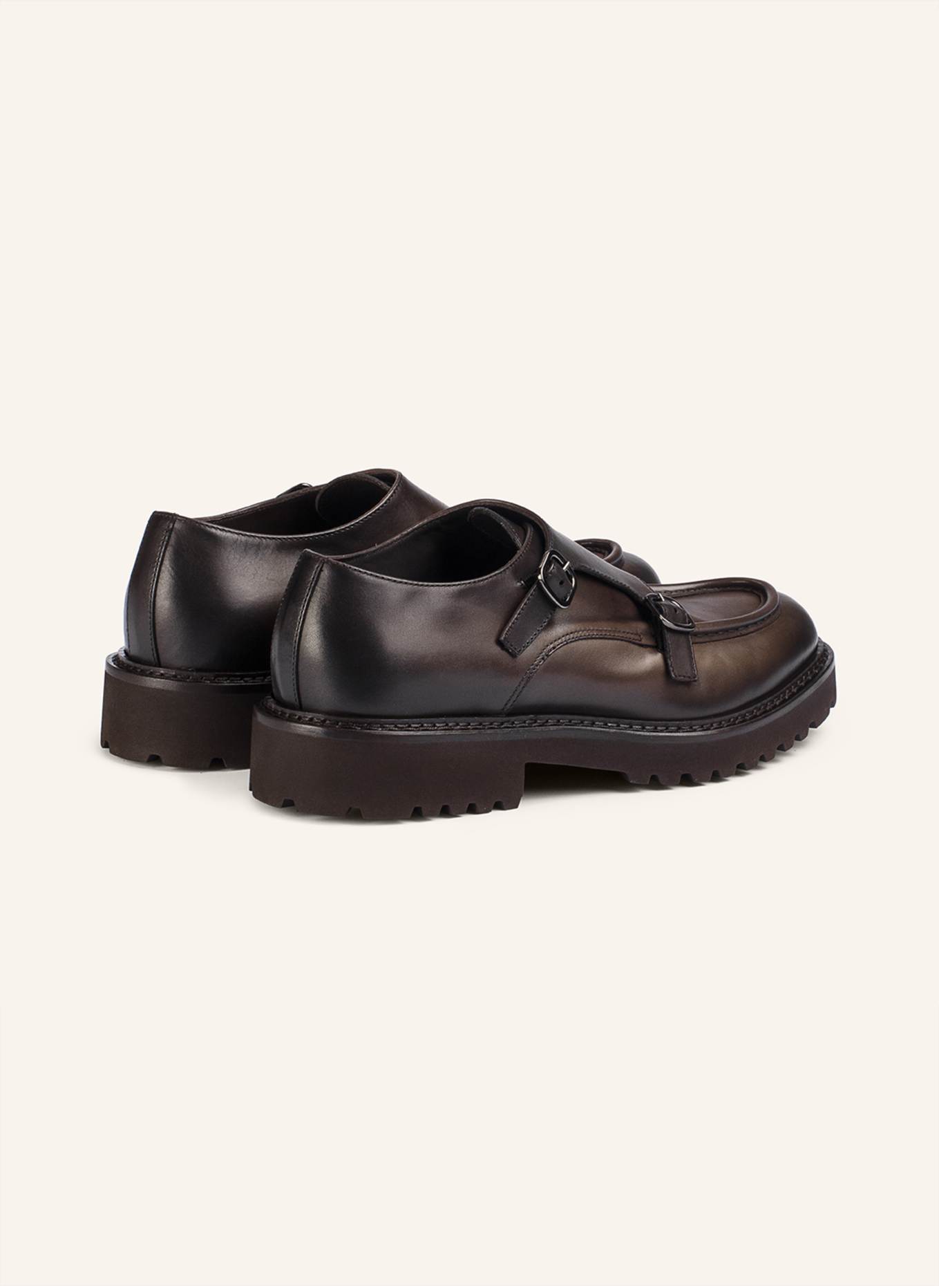 DOUCAL'S Monkstraps PHILA: BRAUN