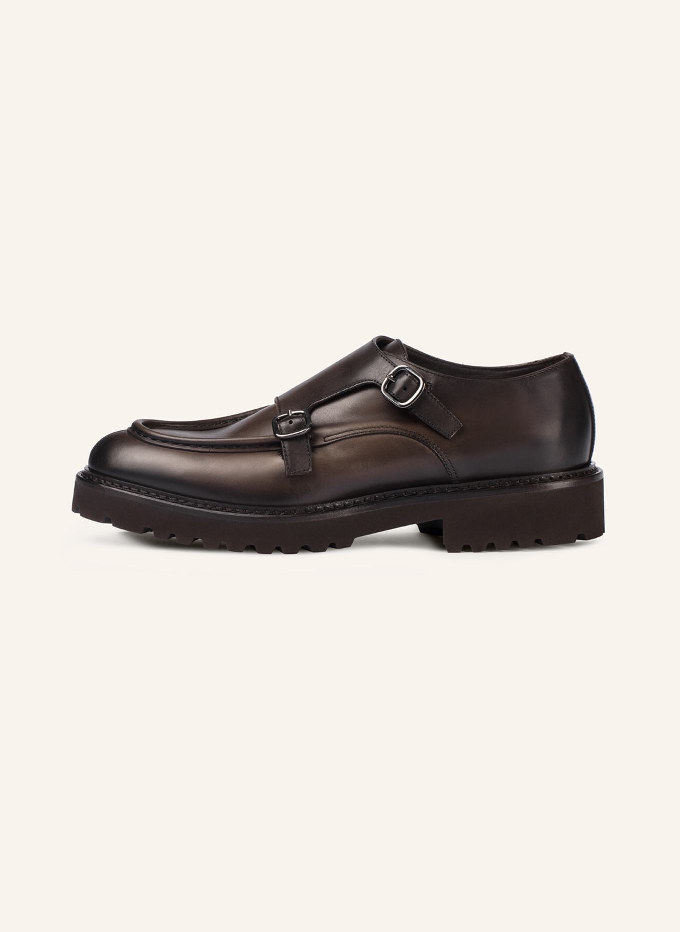 DOUCAL'S Monkstraps PHILA: BRAUN