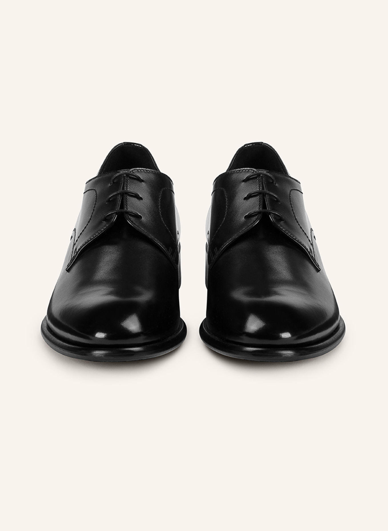 DOUCAL'S Schnürschuhe FRED: SCHWARZ