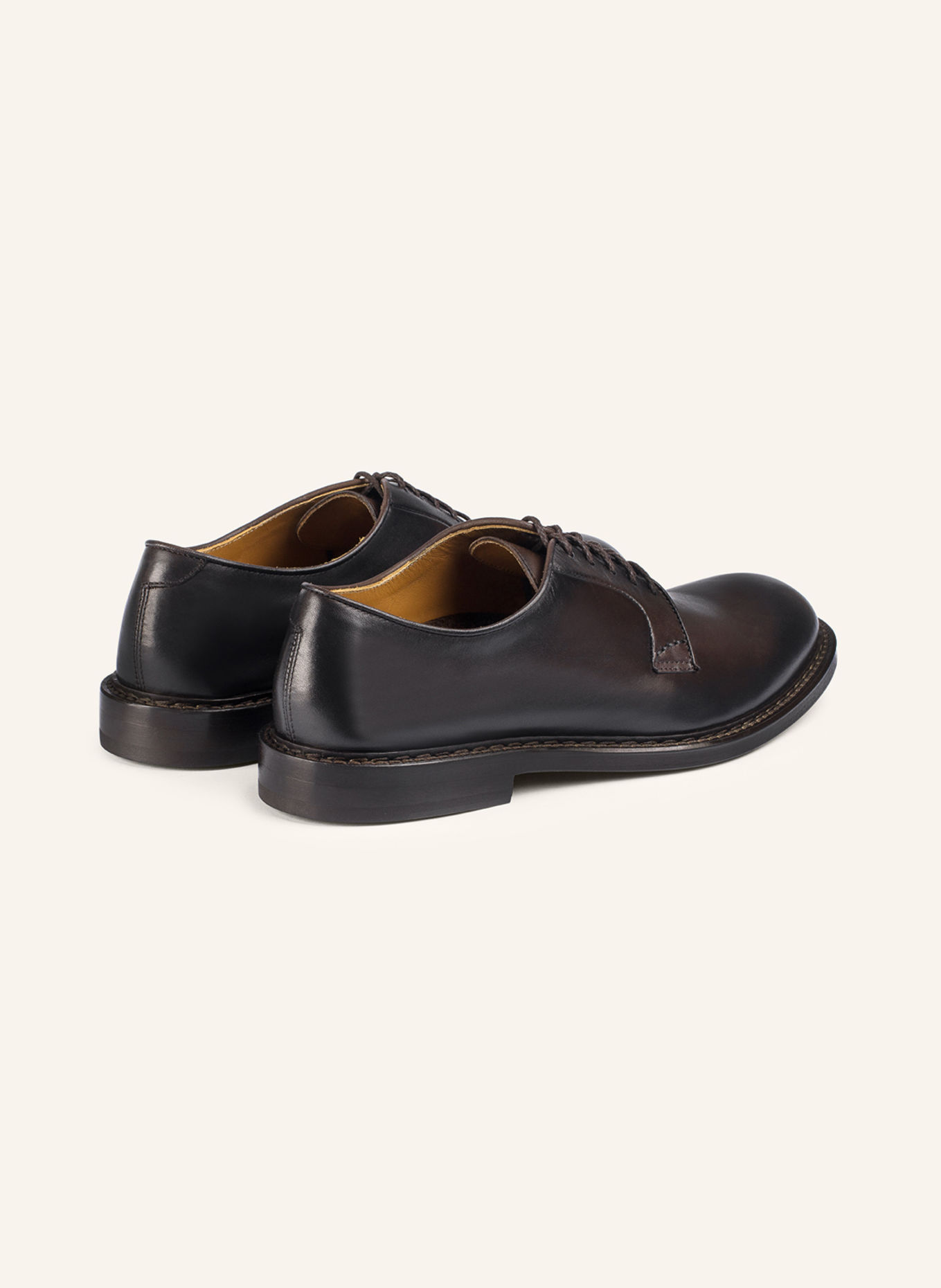 DOUCAL'S Schnürschuhe PHOENIX: BRAUN