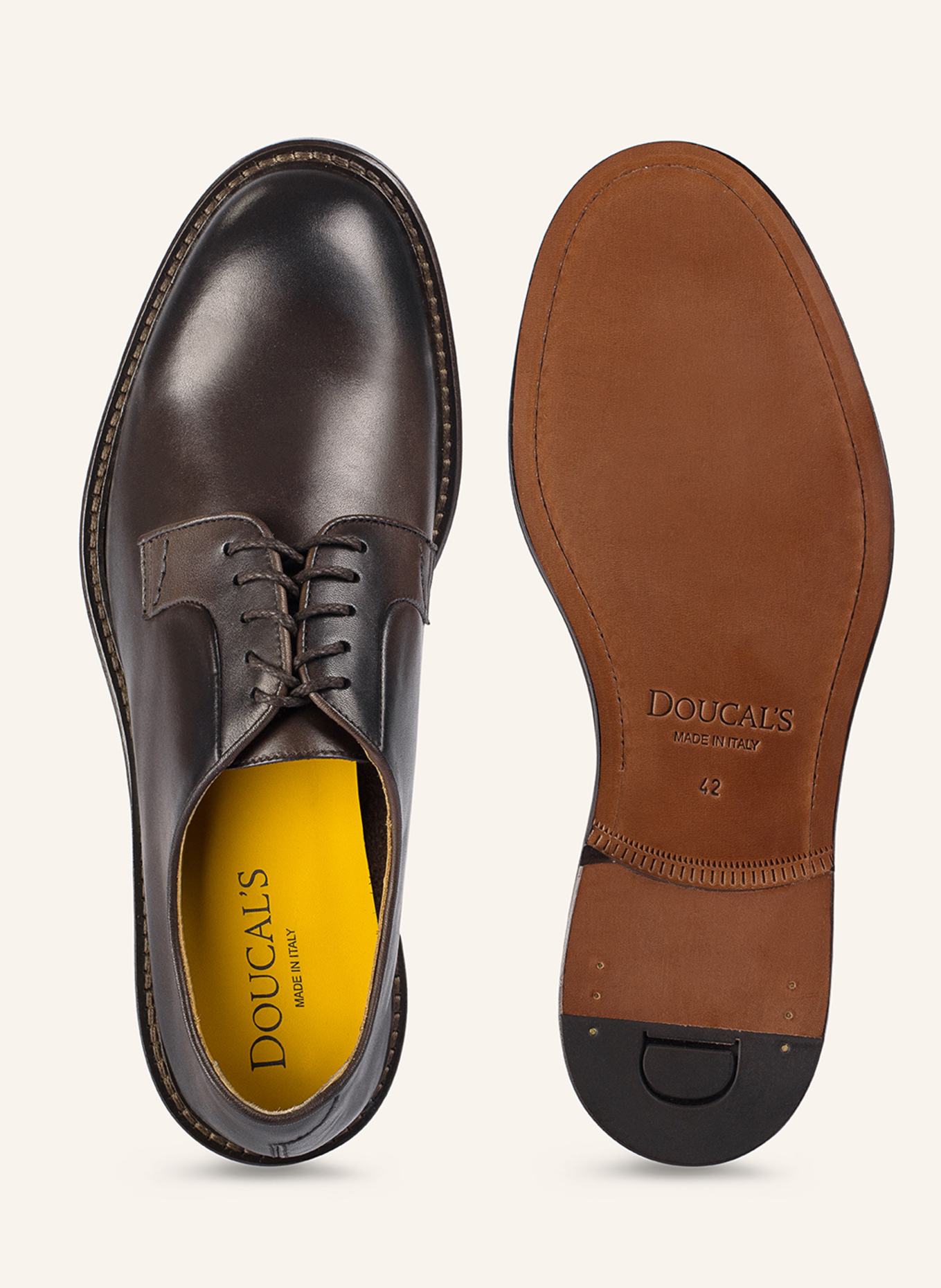 DOUCAL'S Schnürschuhe PHOENIX: BRAUN