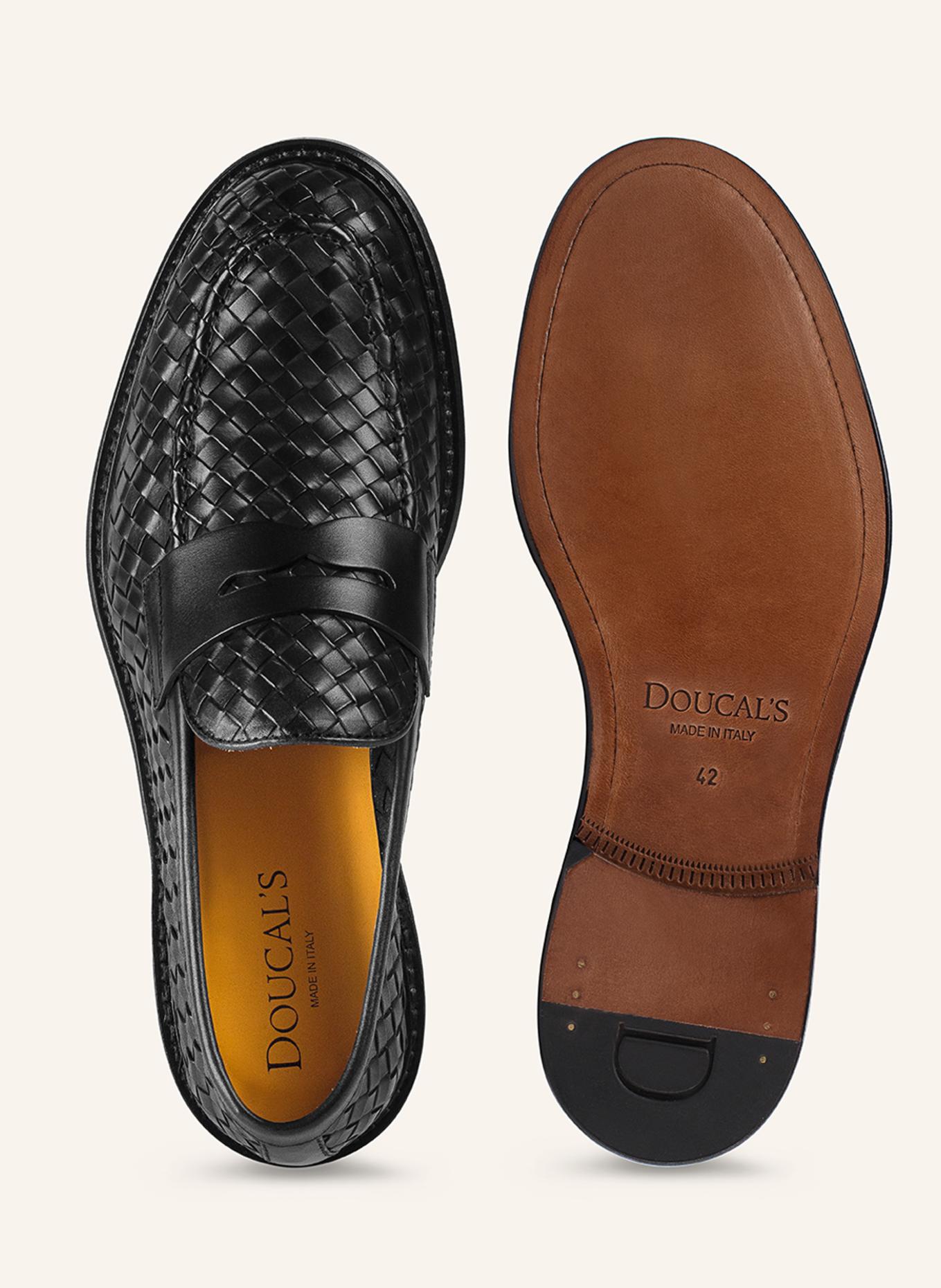 DOUCAL'S Mokassins PHOENIX: SCHWARZ