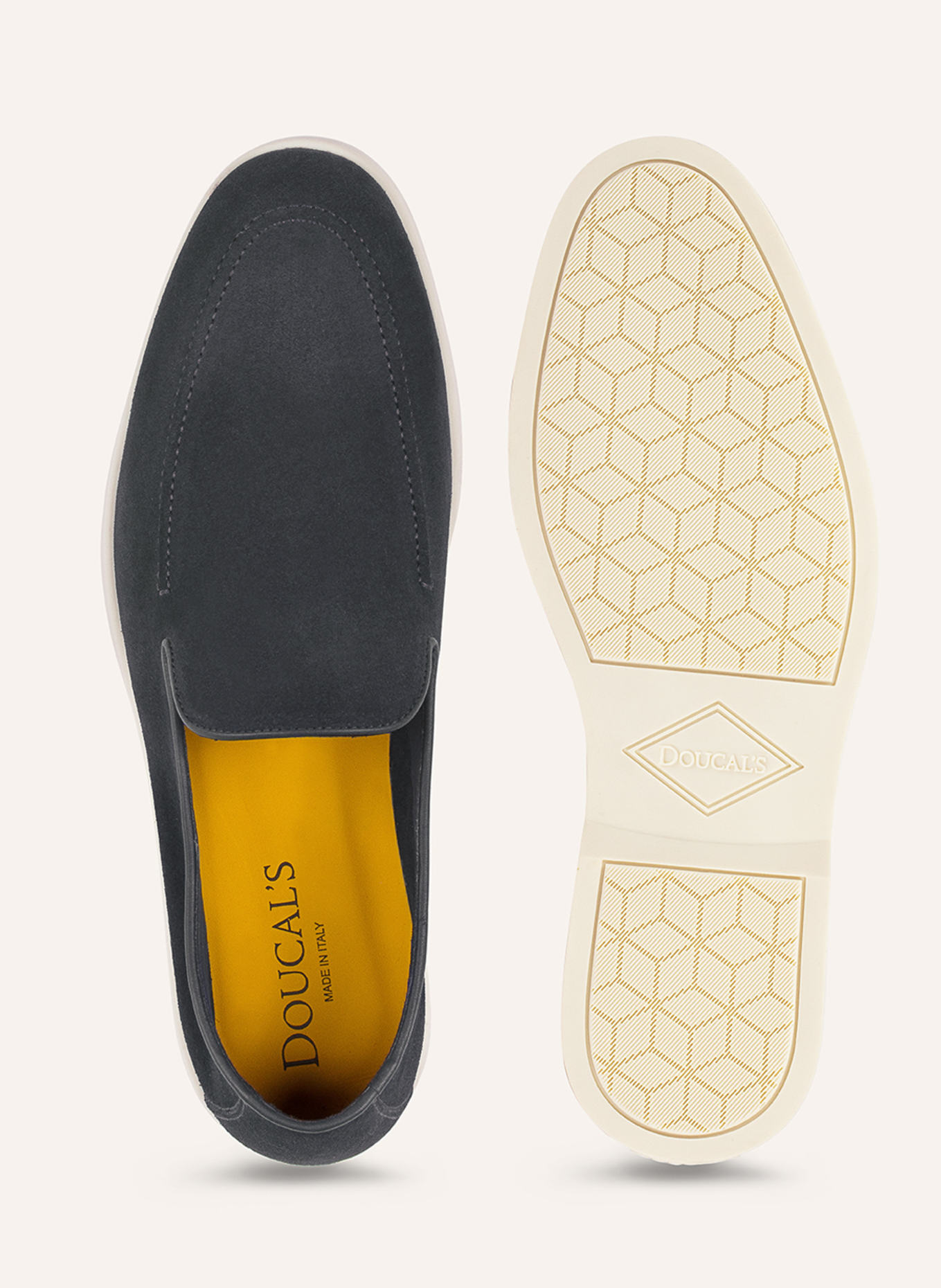 DOUCAL'S Mokassins NEWMAN: BLAU