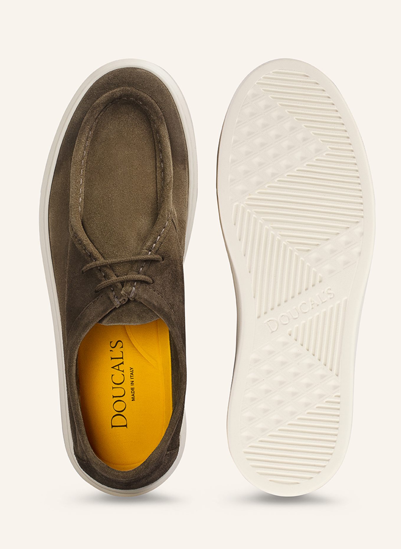 DOUCAL'S Schnürschuhe SWIFT: BRAUN