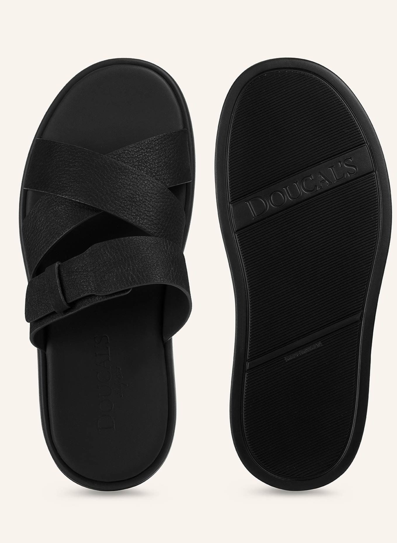 DOUCAL'S Sandalen MYKONOS: SCHWARZ
