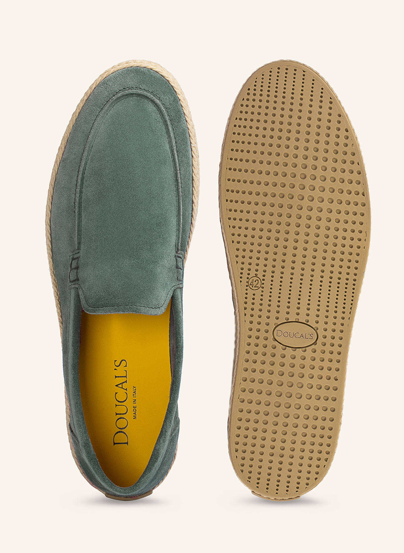 DOUCAL'S Espadrillas-Mules MALN: BLAU