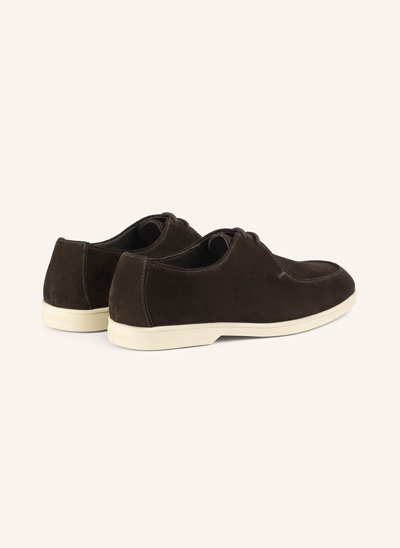 DOUCAL'S Schnürschuhe NEWMAN: BRAUN