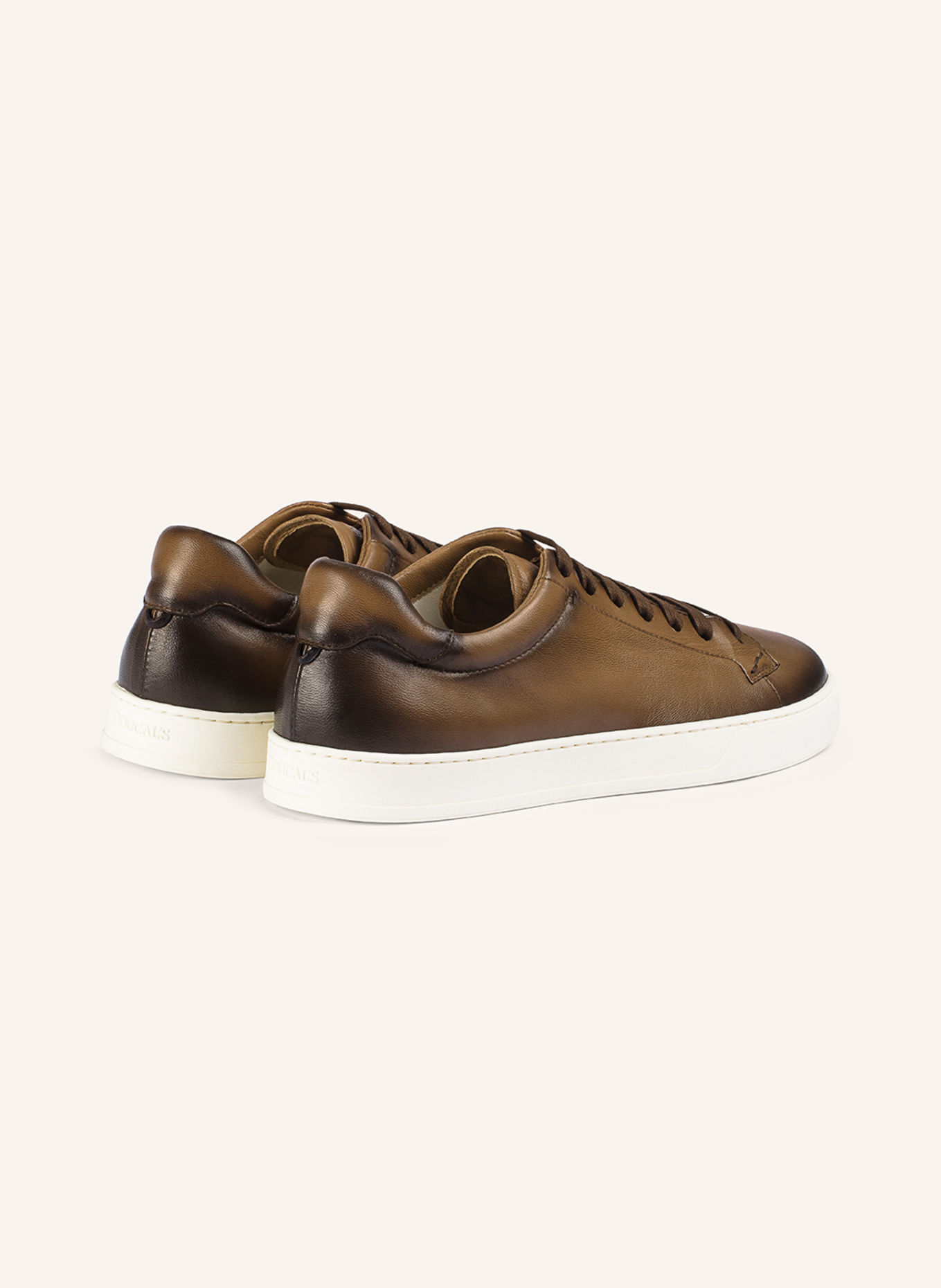 DOUCAL'S Sneakers SPENCER: BEIGE / HELLBRAUN / GELB