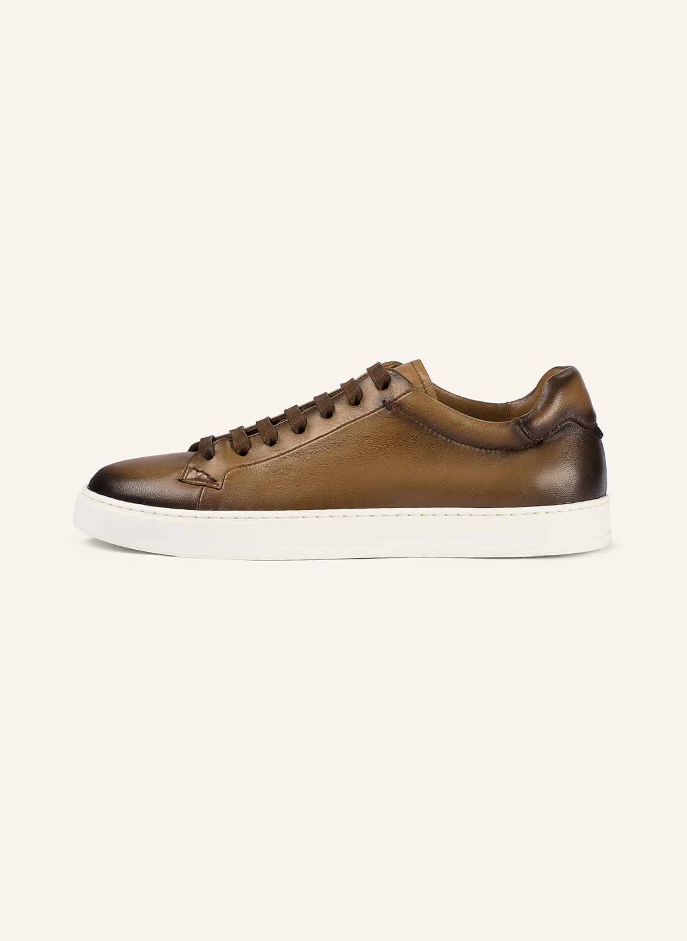 DOUCAL'S Sneakers SPENCER: BEIGE/ HELLBRAUN/ GELB