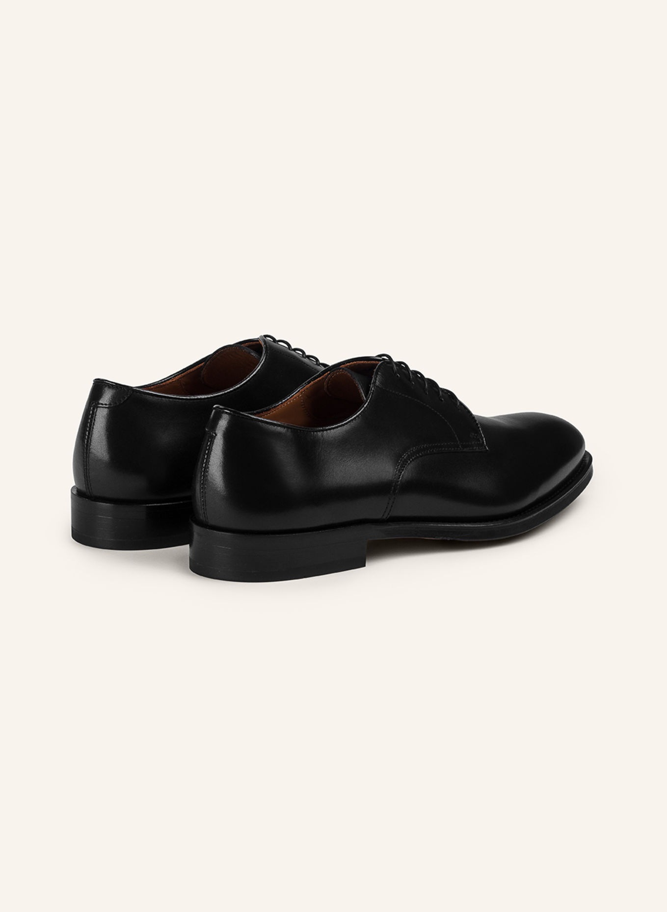 DOUCAL'S Schnürschuhe ORVIETO: SCHWARZ
