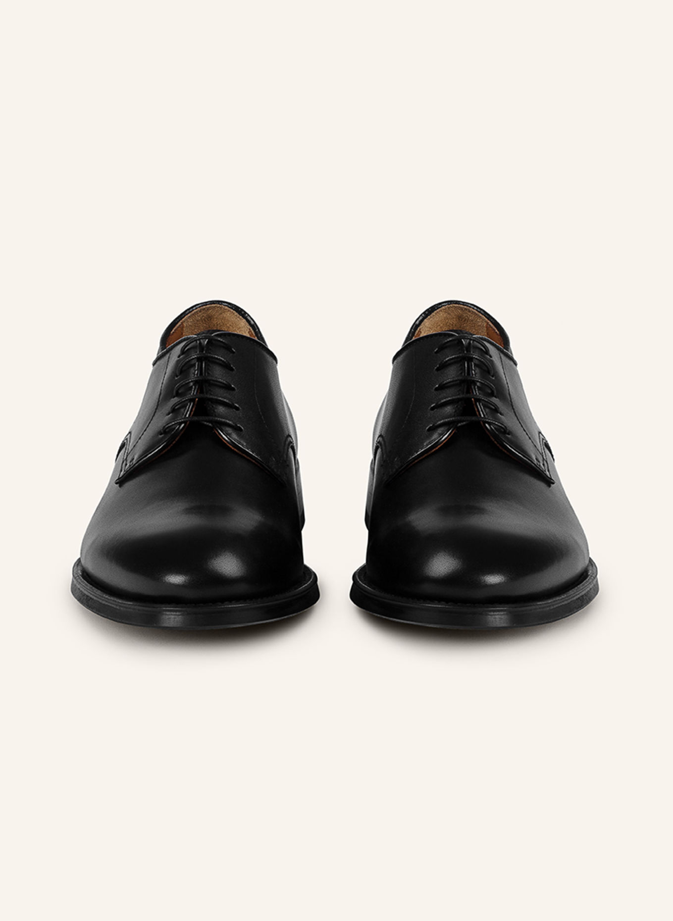 DOUCAL'S Schnürschuhe ORVIETO: SCHWARZ
