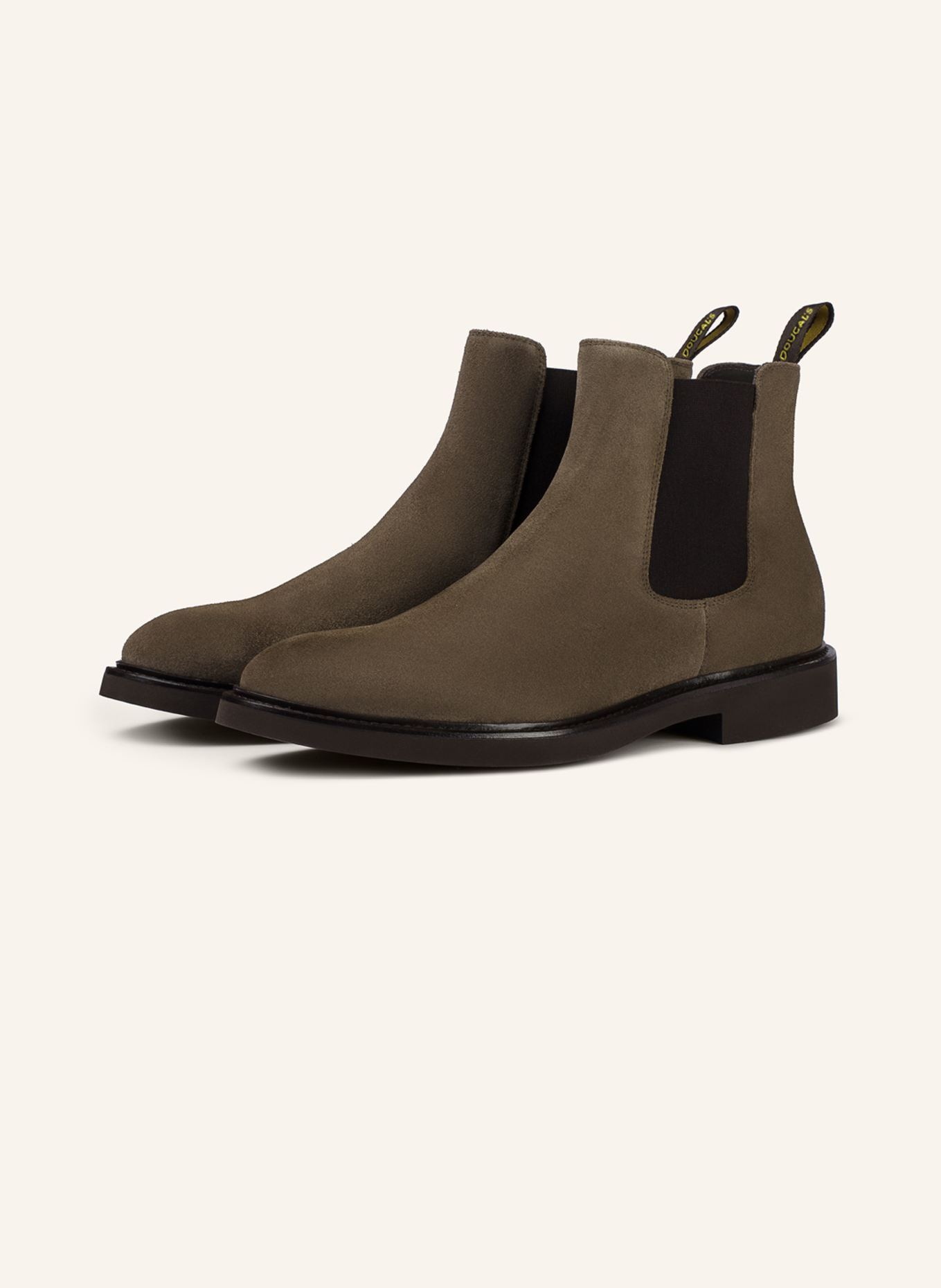 DOUCAL'S Stiefeletten GENOV: BRAUN/ ROT/ COGNAC