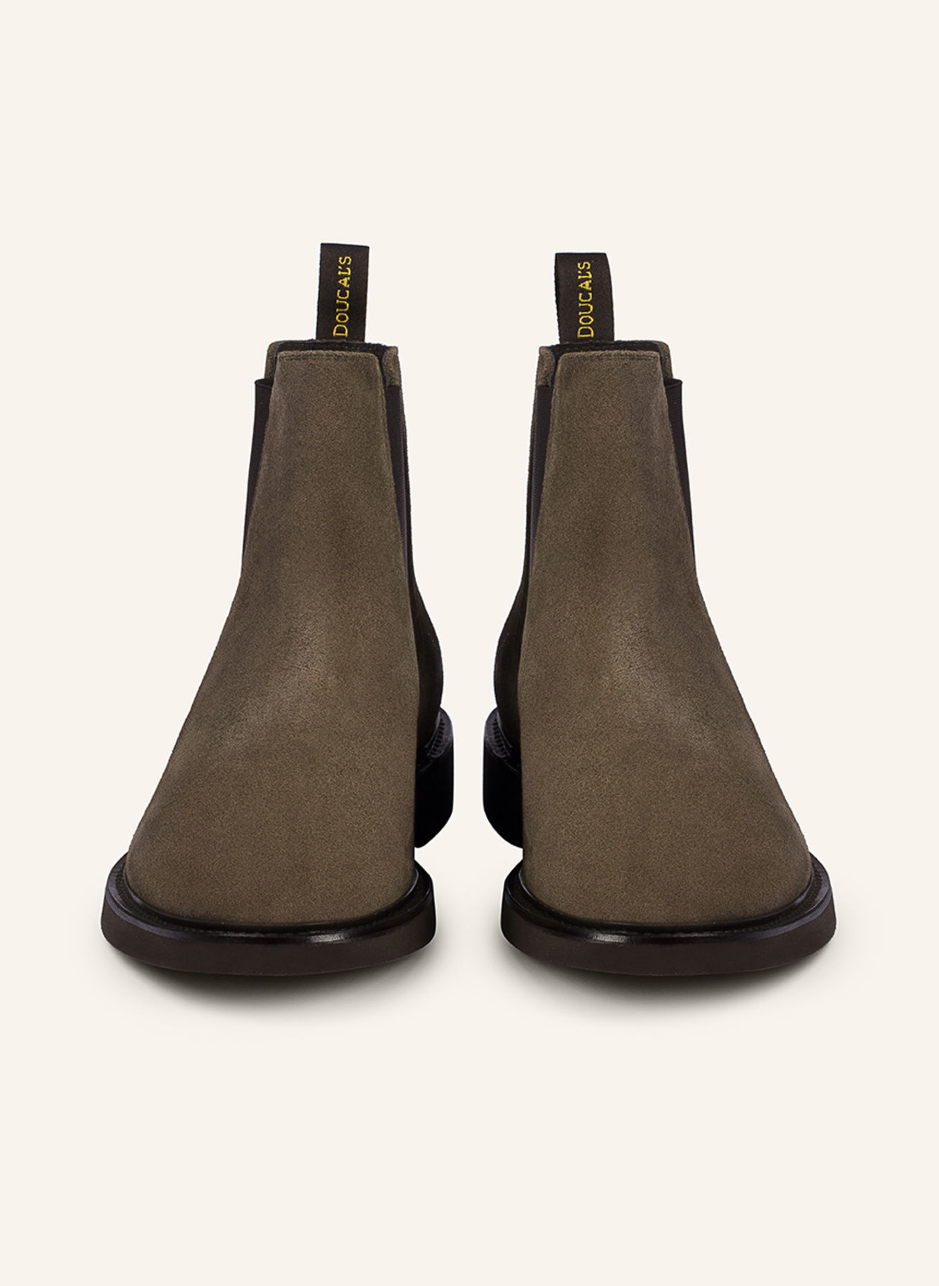 DOUCAL'S Stiefeletten GENOVA: BRAUN / ROT / COGNAC