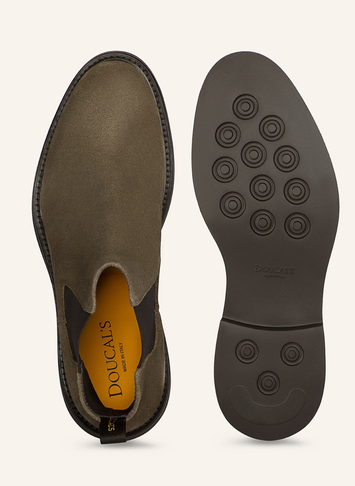 DOUCAL'S Stiefeletten GENOV: BRAUN/ ROT/ COGNAC