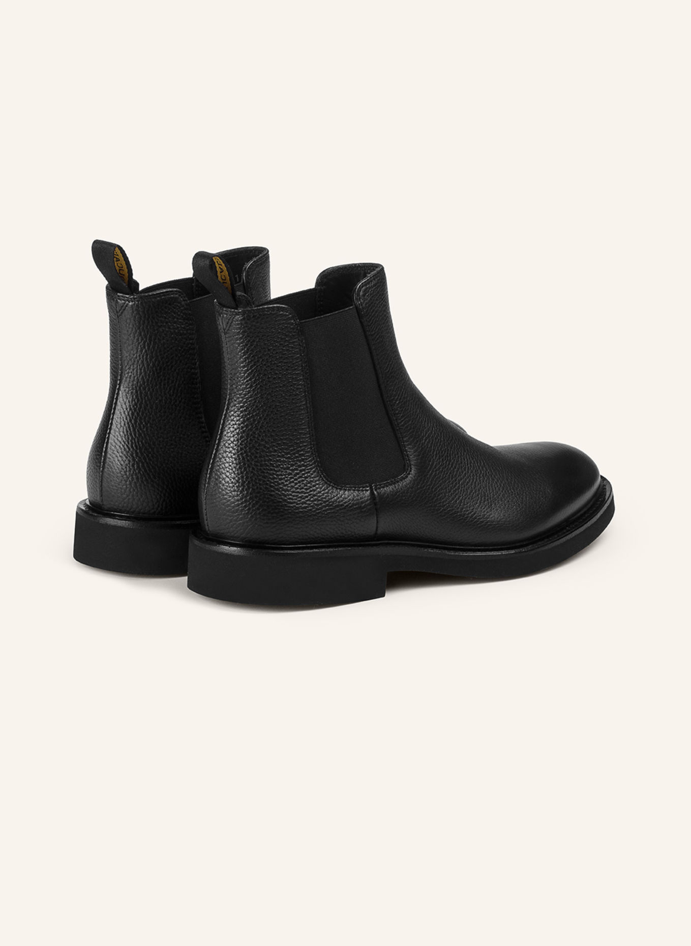 DOUCAL'S Stiefeletten GENOVA: SCHWARZ / GRÜN
