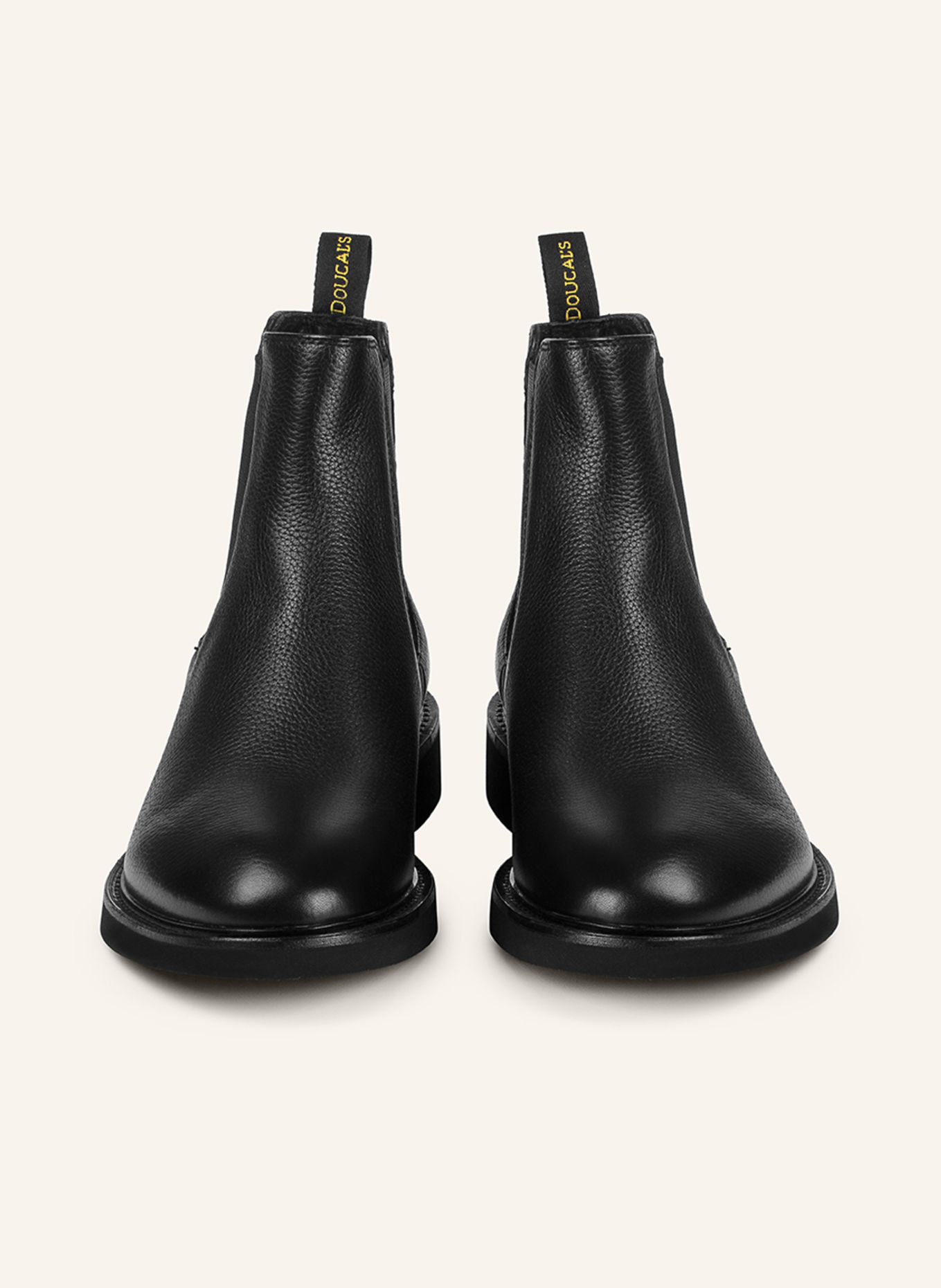 DOUCAL'S Stiefeletten GENOVA: SCHWARZ / GRÜN