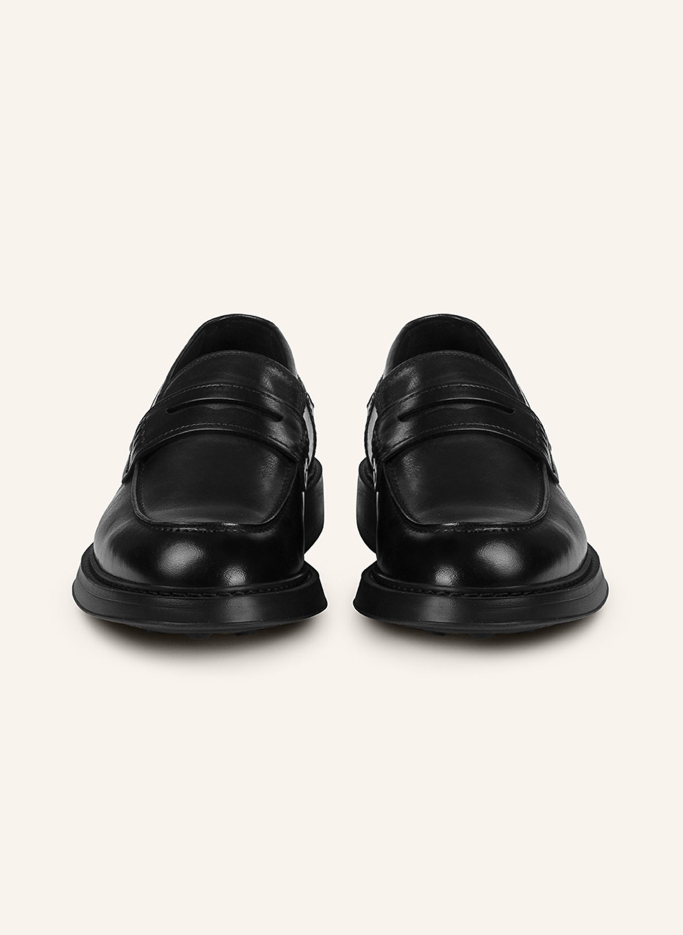 DOUCAL'S Mokassins BRUGE XL: SCHWARZ