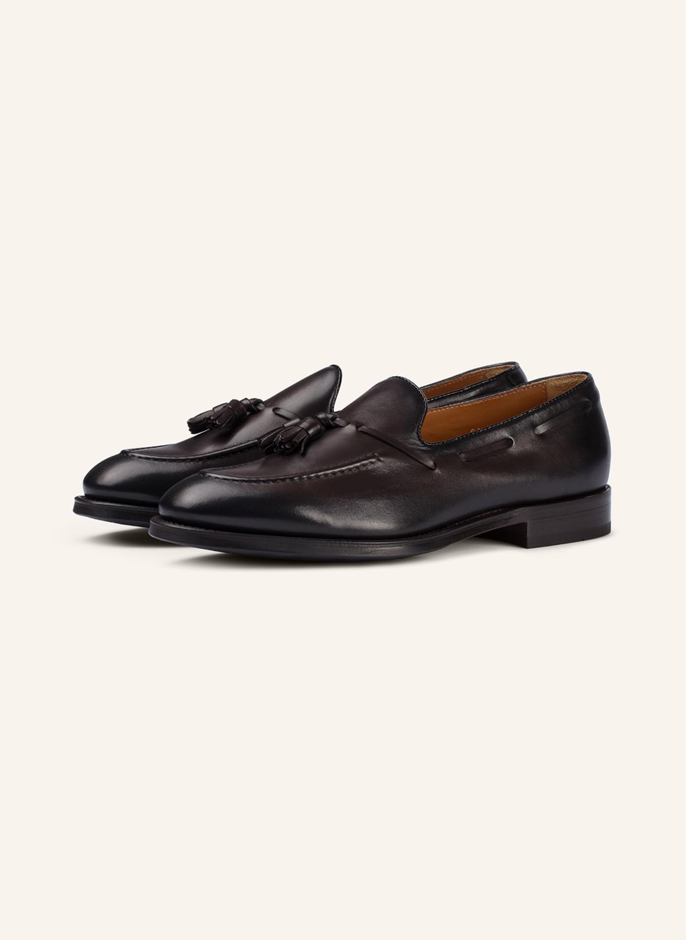 DOUCAL'S Mokassins ORVIETO: BRAUN