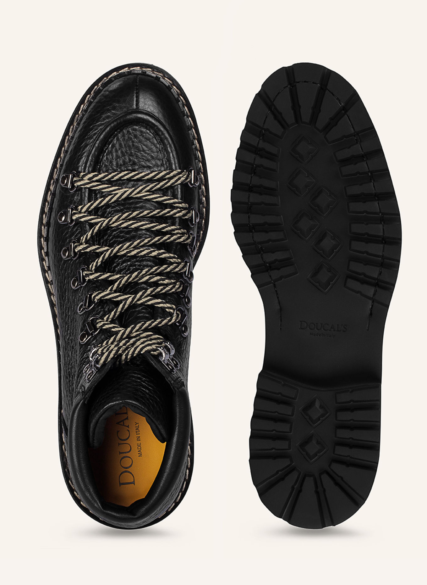DOUCAL'S Stiefeletten PHILADELPHIA: SCHWARZ / GRÜN