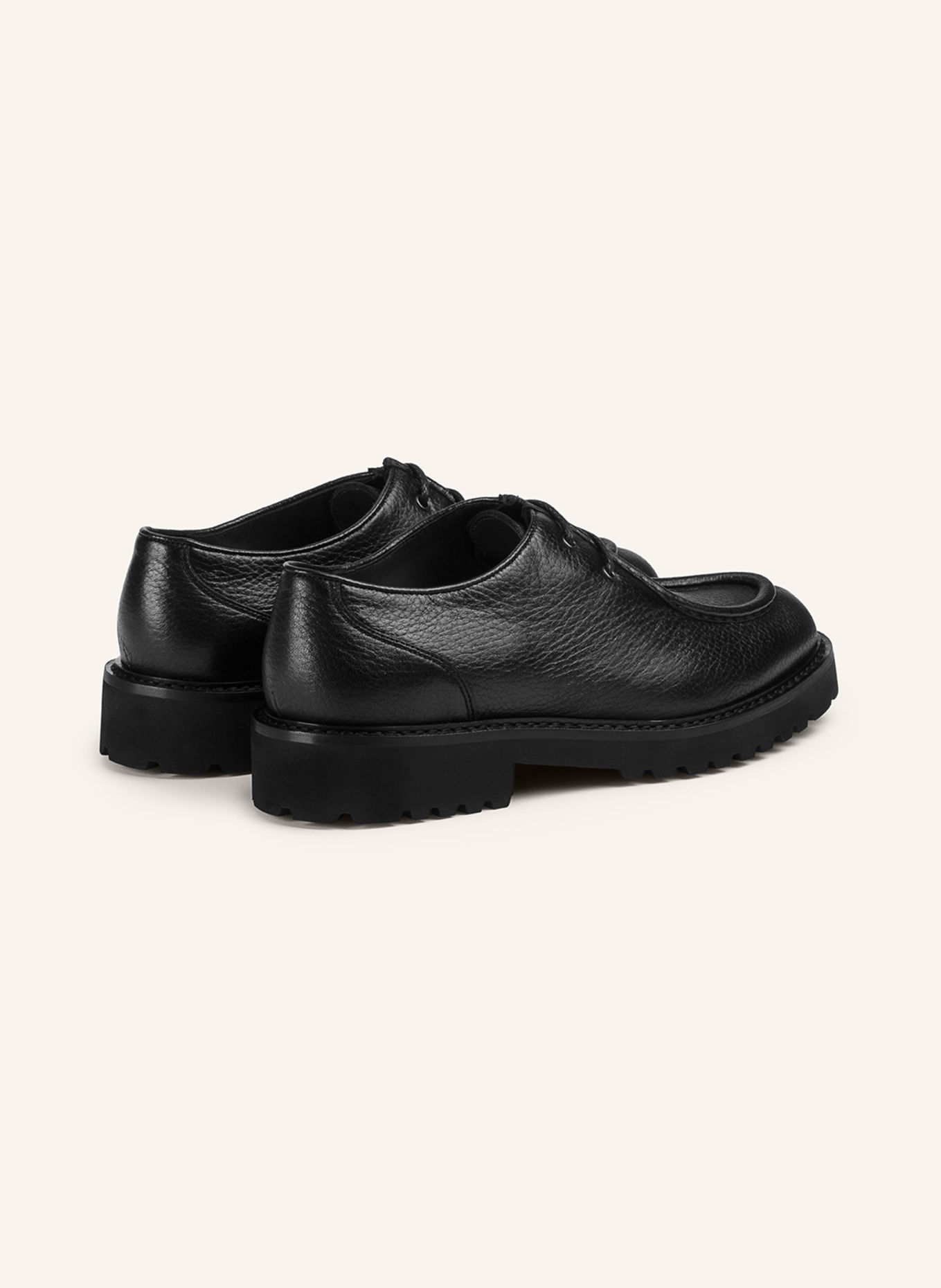 DOUCAL'S Schnürschuhe PHILADELPHIA: SCHWARZ