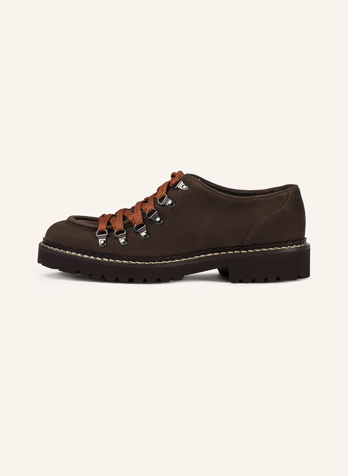 DOUCAL'S Schnürschuhe PHILADELPHIA: BRAUN / DUNKELBRAUN