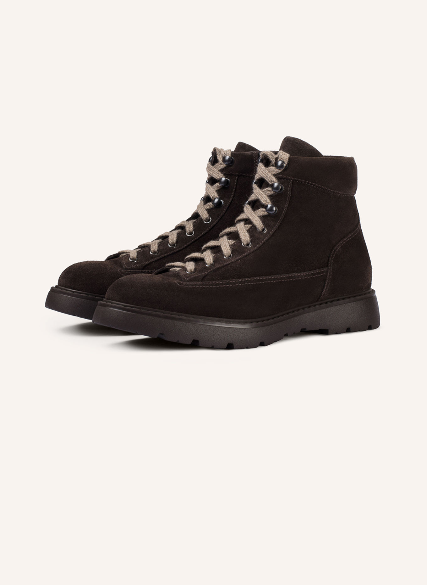 DOUCAL'S Stiefeletten GOTEBORG: DUNKELBRAUN / BRAUN