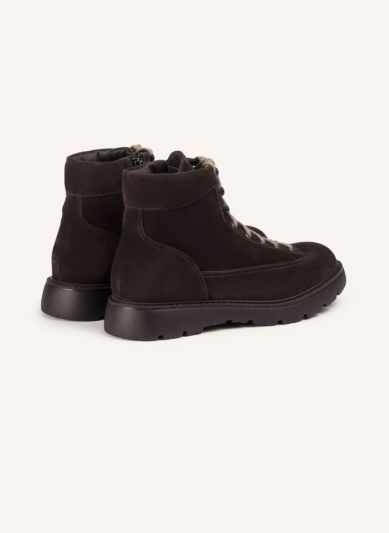 DOUCAL'S Stiefeletten GOTEBORG: DUNKELBRAUN / BRAUN
