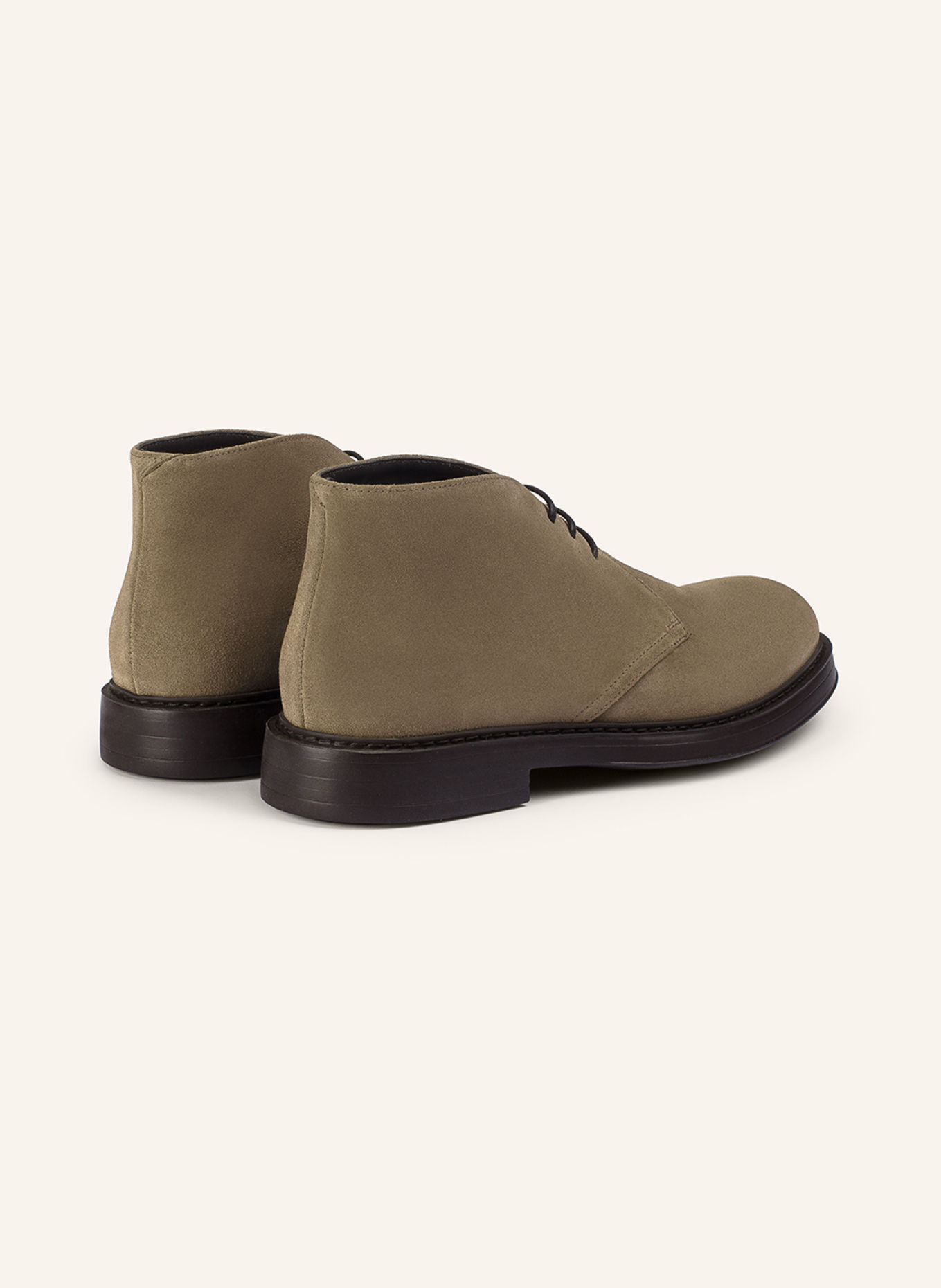 DOUCAL'S Stiefeletten BRUGE XL: BRAUN / HELLBRAUN