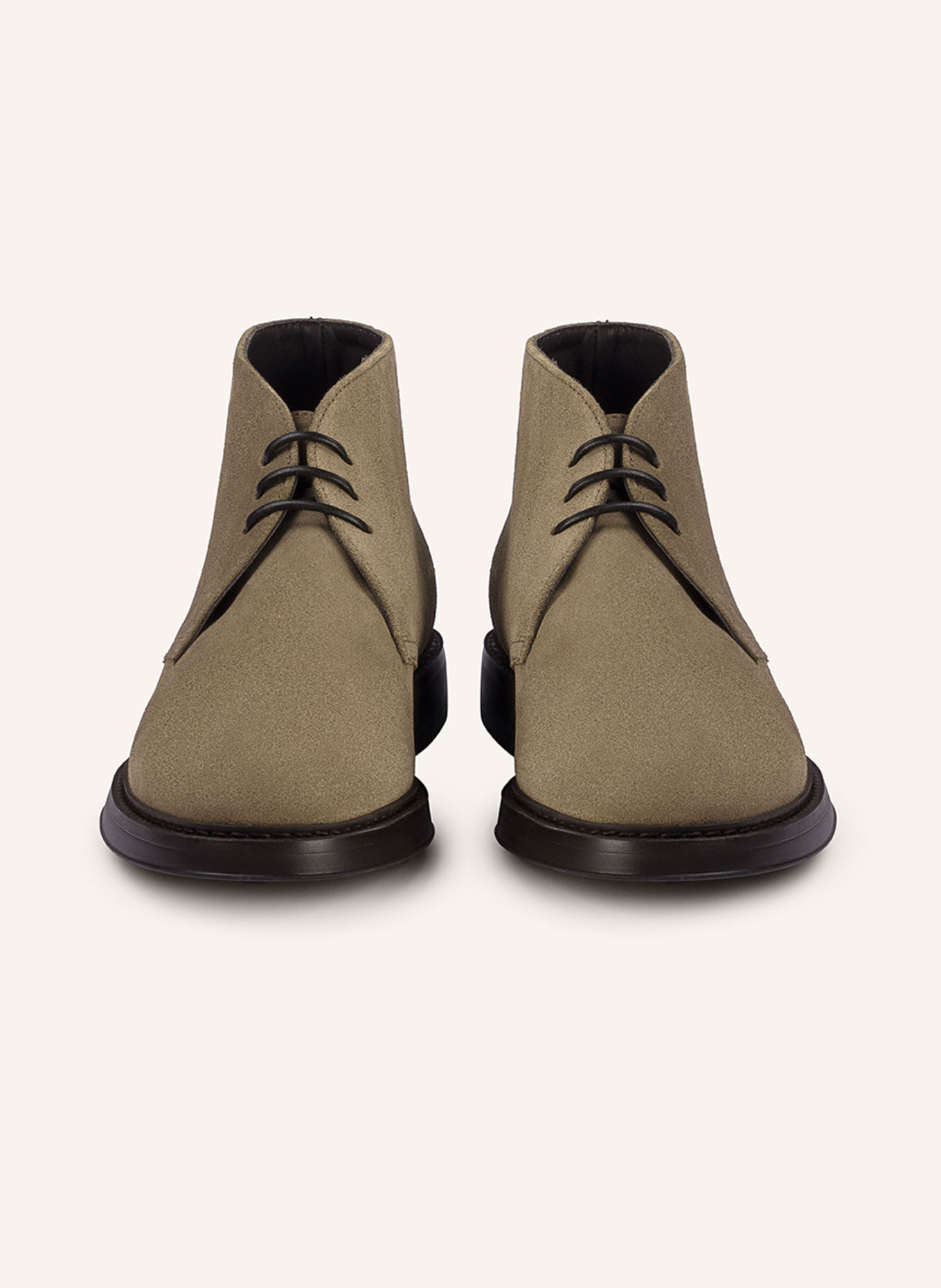 DOUCAL'S Stiefeletten BRUGE XL: BRAUN / HELLBRAUN