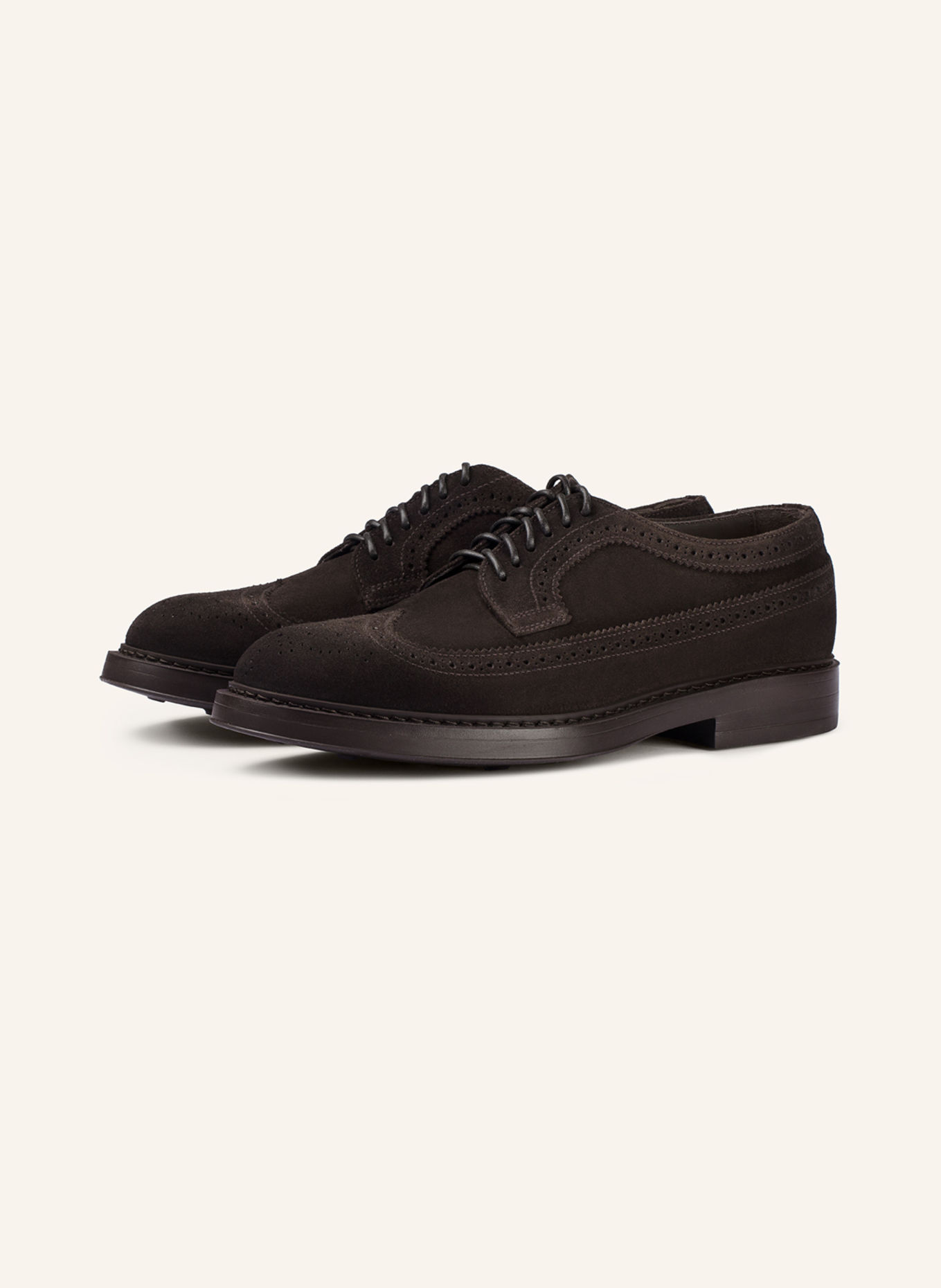 DOUCAL'S Schnürschuhe BRUGE XL: BRAUN