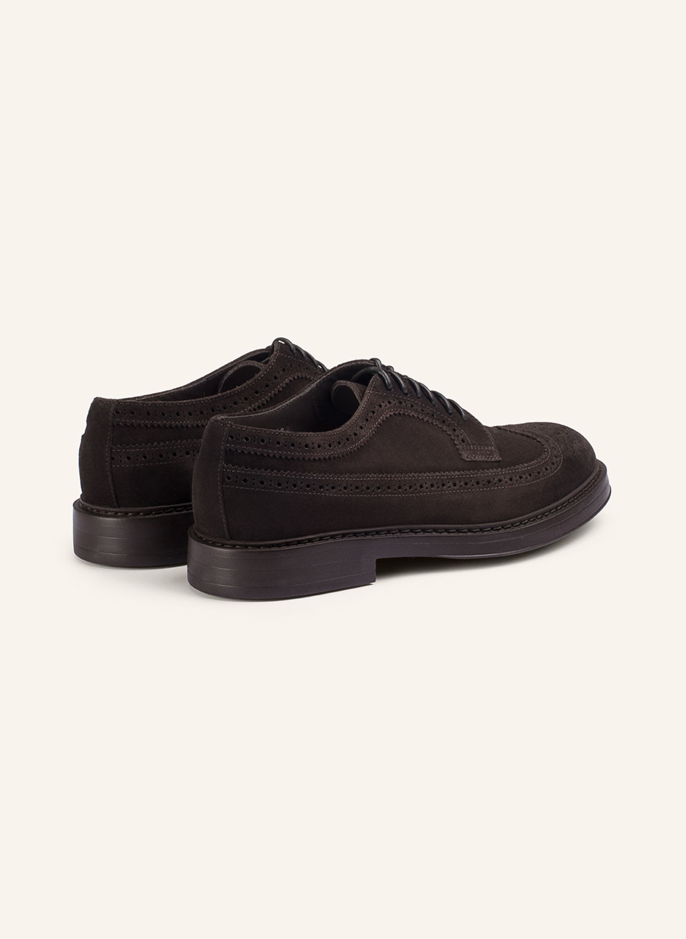 DOUCAL'S Schnürschuhe BRUGE XL: BRAUN