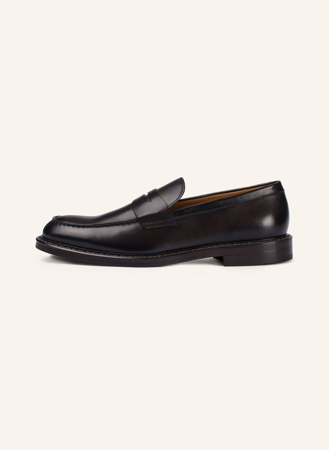DOUCAL'S Mokassins SIENA: BRAUN