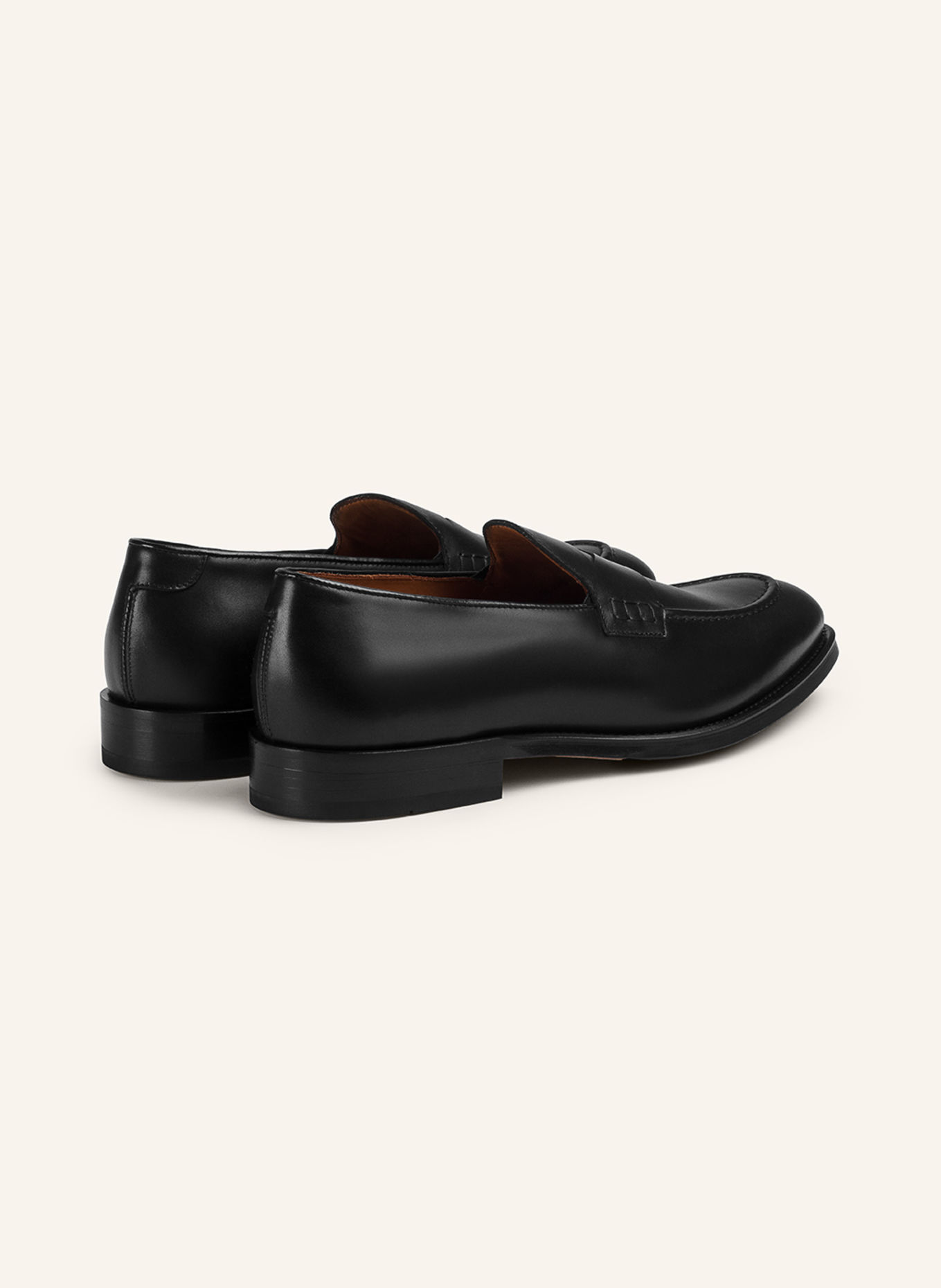 DOUCAL'S Mokassins ORVIETO: SCHWARZ