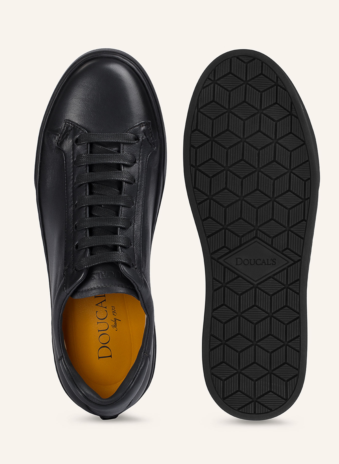 DOUCAL'S Sneakers SPENCER: GRAU / DUNKELGRAU